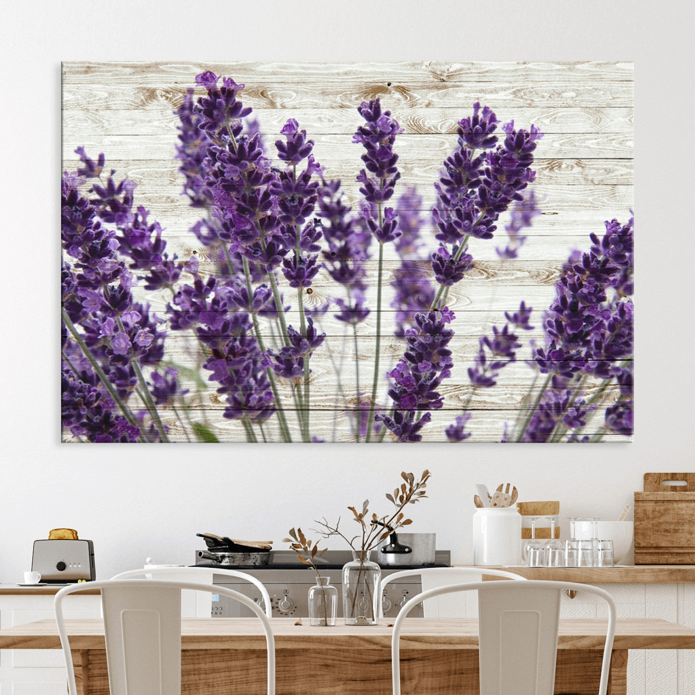 21208-MGV-CV-36X24-Lavender Herb Wall Art Canvas Print