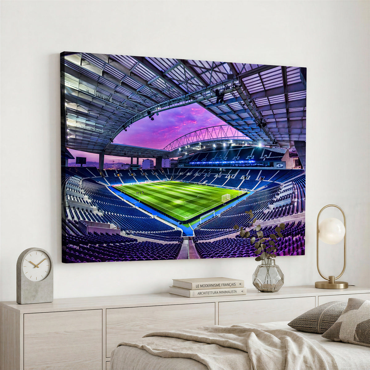10851-MGV-CV-36X24 - FC Porto Soccer Team Print Canvas, Dragon Stadium Wall Art