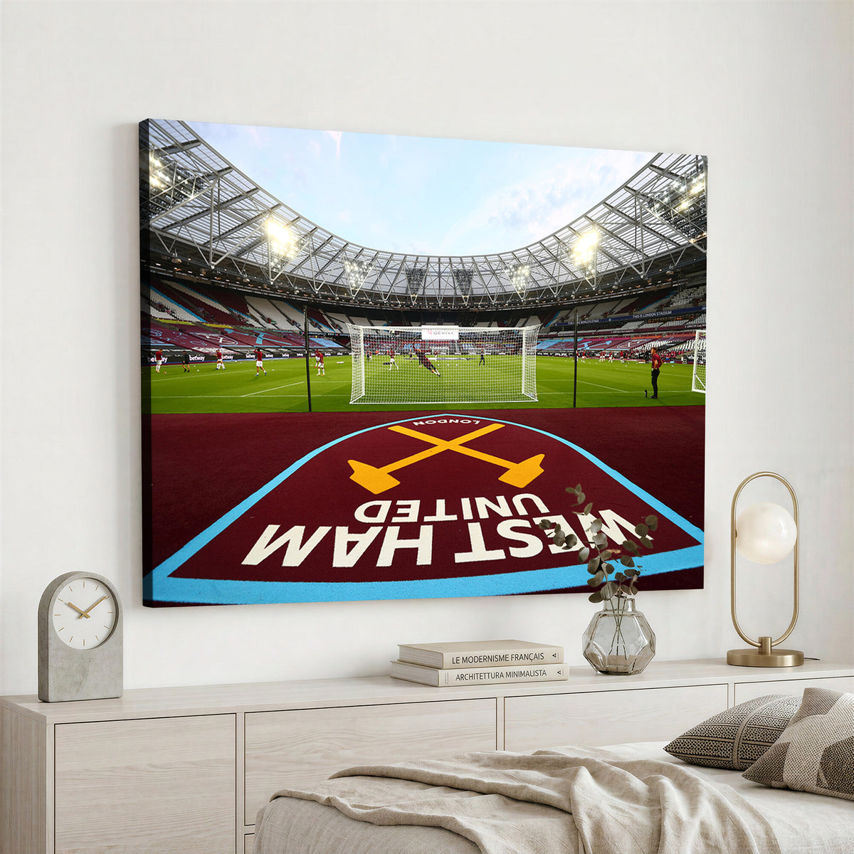 77367-MGV-CV-36X24 - West Ham United FC Stadium Canvas Wall Art, London Stadium