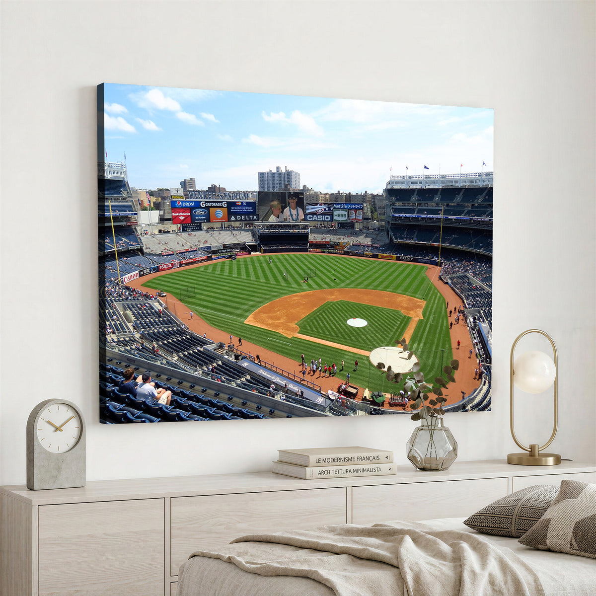 98047-MGV-CV-36X24 - Buffalo Bills Stadium Wall Art, Buffalo Bills Decor, NFL Fan Gift