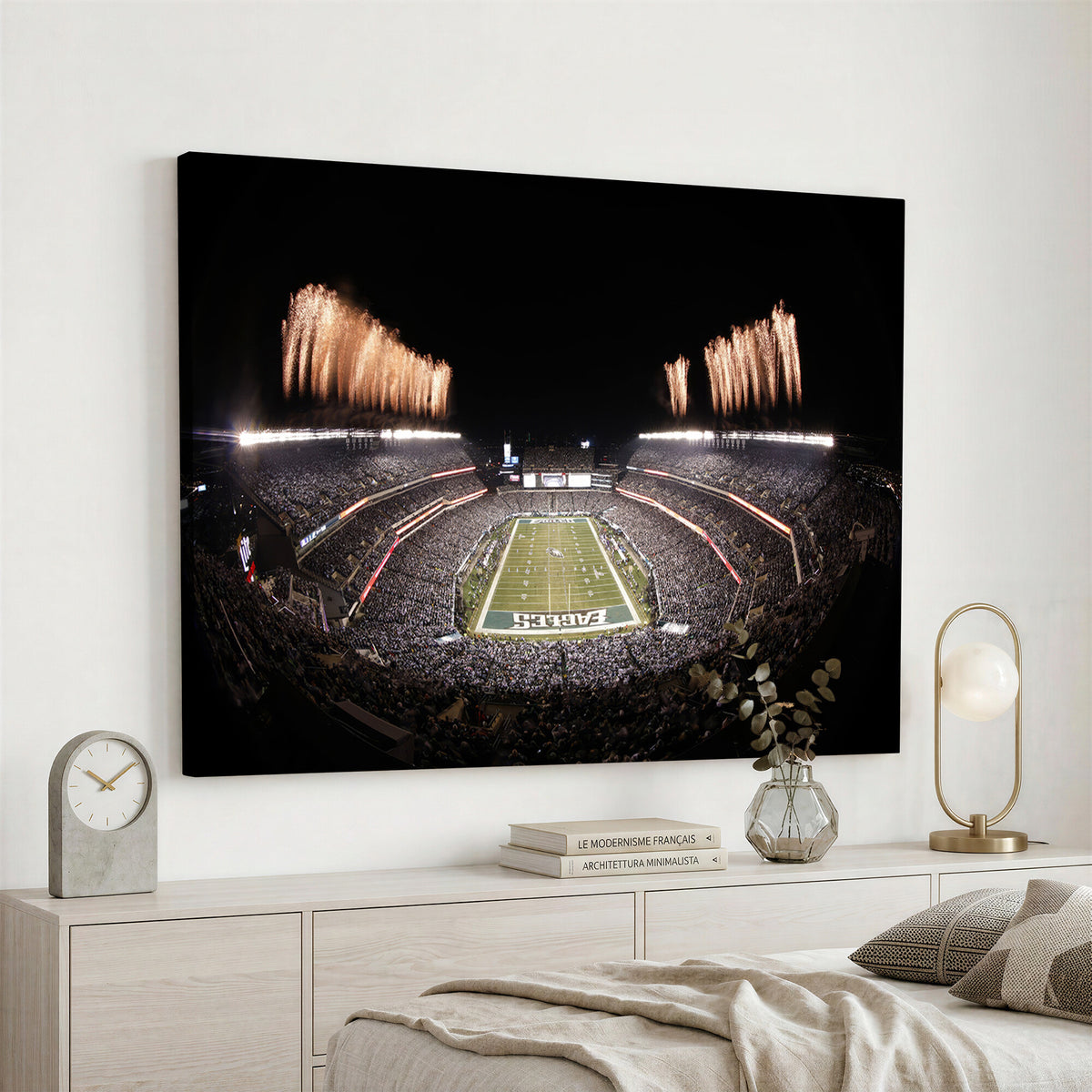 48893-MGV-CV-36X24 - Eagles Field Stadium Wall Art, Lincoln Financial Field
