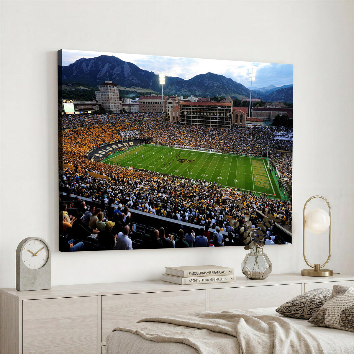 60552-MGV-CV-36X24 - Folsom Field, University of Colorado Buffaloes Football