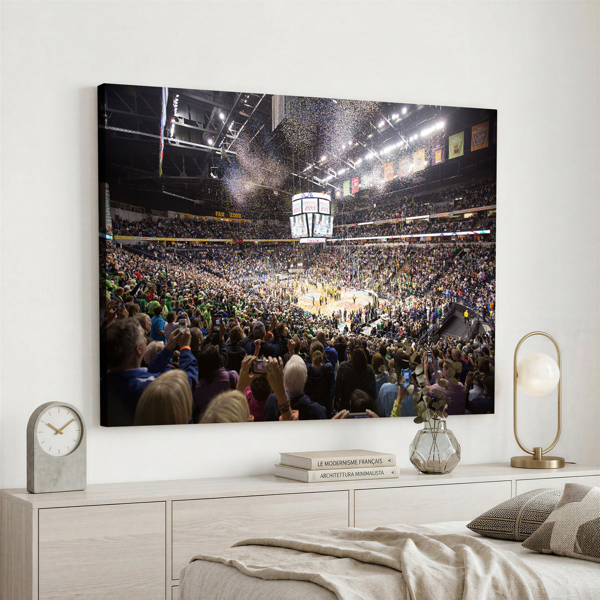 66251-MGV-CV-36X24 - Bridgestone Arena Wall Art Canvas, Nashville Predators