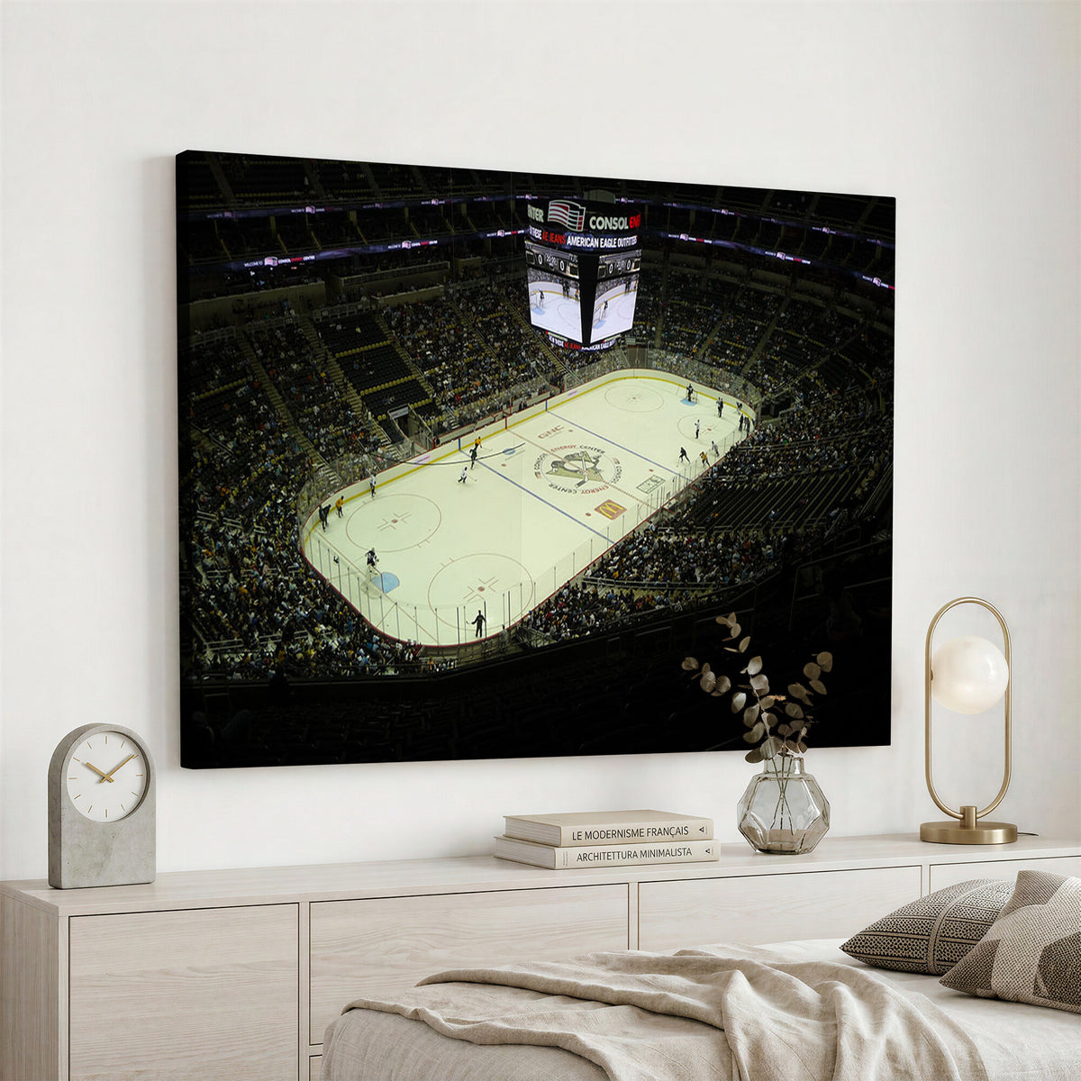 52168-MGV-CV-36X24 - PPG Paints Arena Pennsylvania Pittsburgh Penguins Hockey