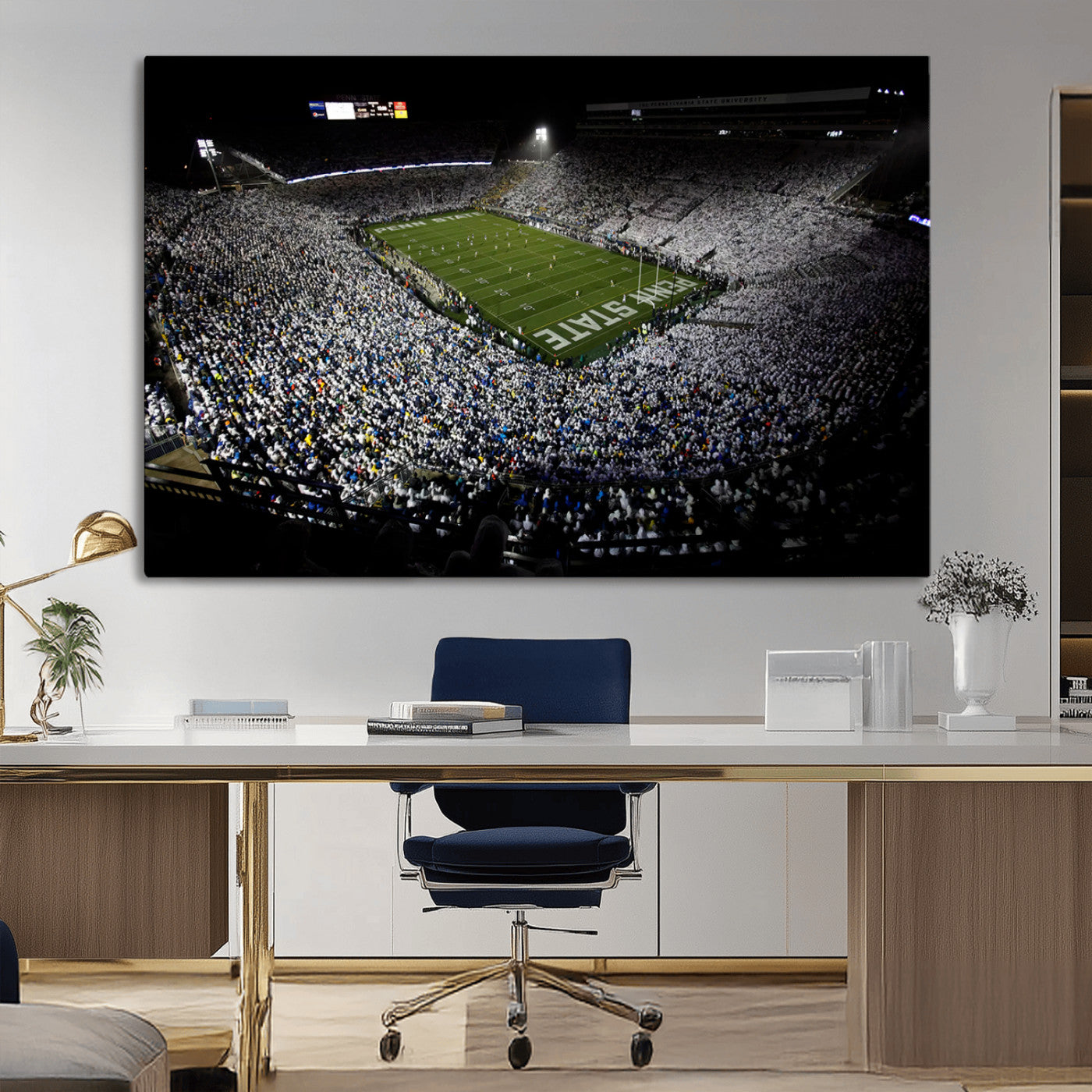 MGV-CV-36X24 - Penn State Football Stadium Wall Art - Beaver Stadium Canvas Print