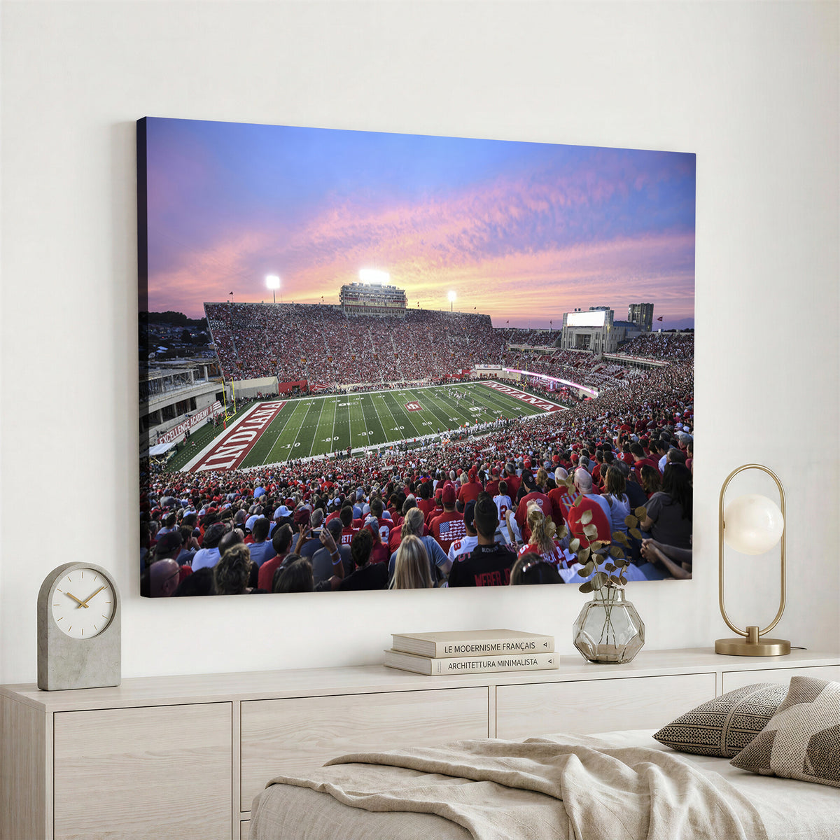 13046-MGV-CV-36X24 - Indiana University Hoosiers Football Team Print