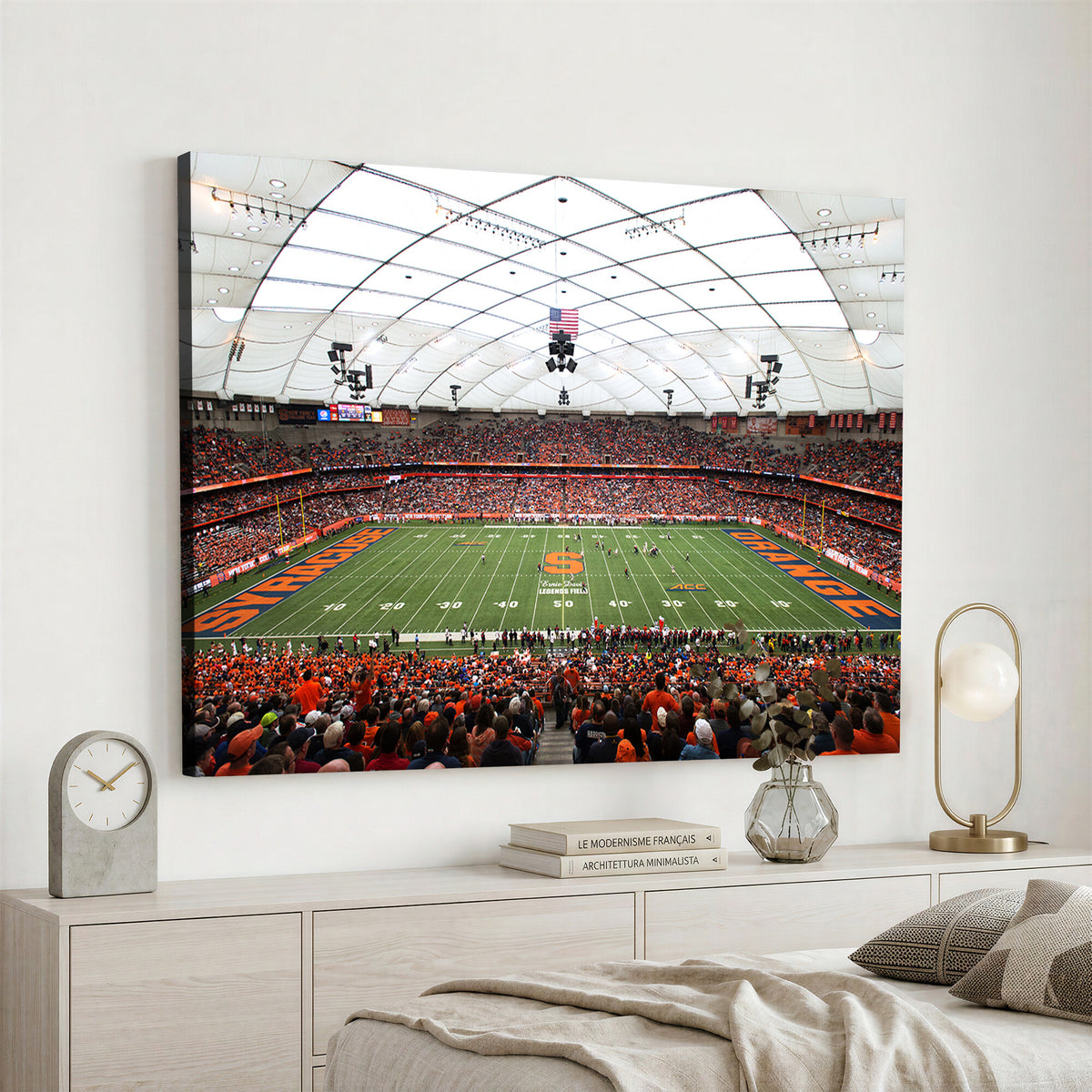 78104-MGV-CV-36X24 - Syracuse University Orange Football Team Print, Syracuse