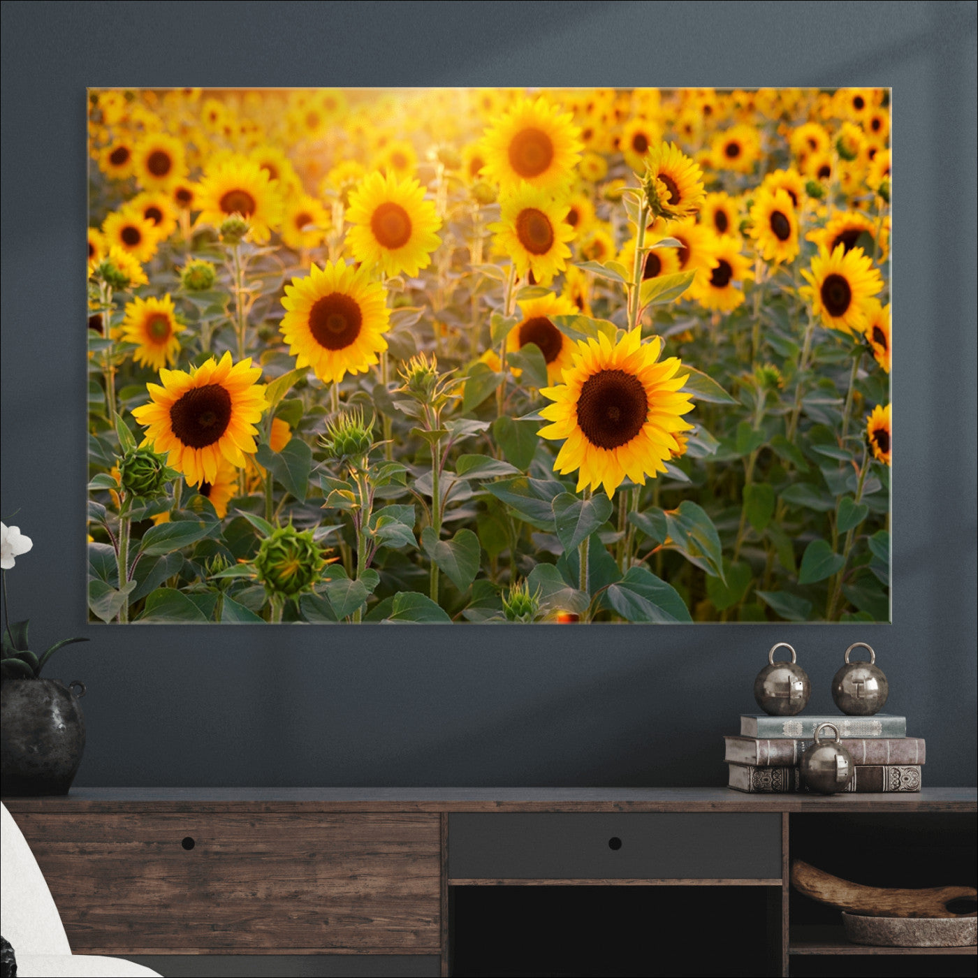 53685-MGV-CV-36X24-Sunflower Sunshine Wall Art Canvas Print