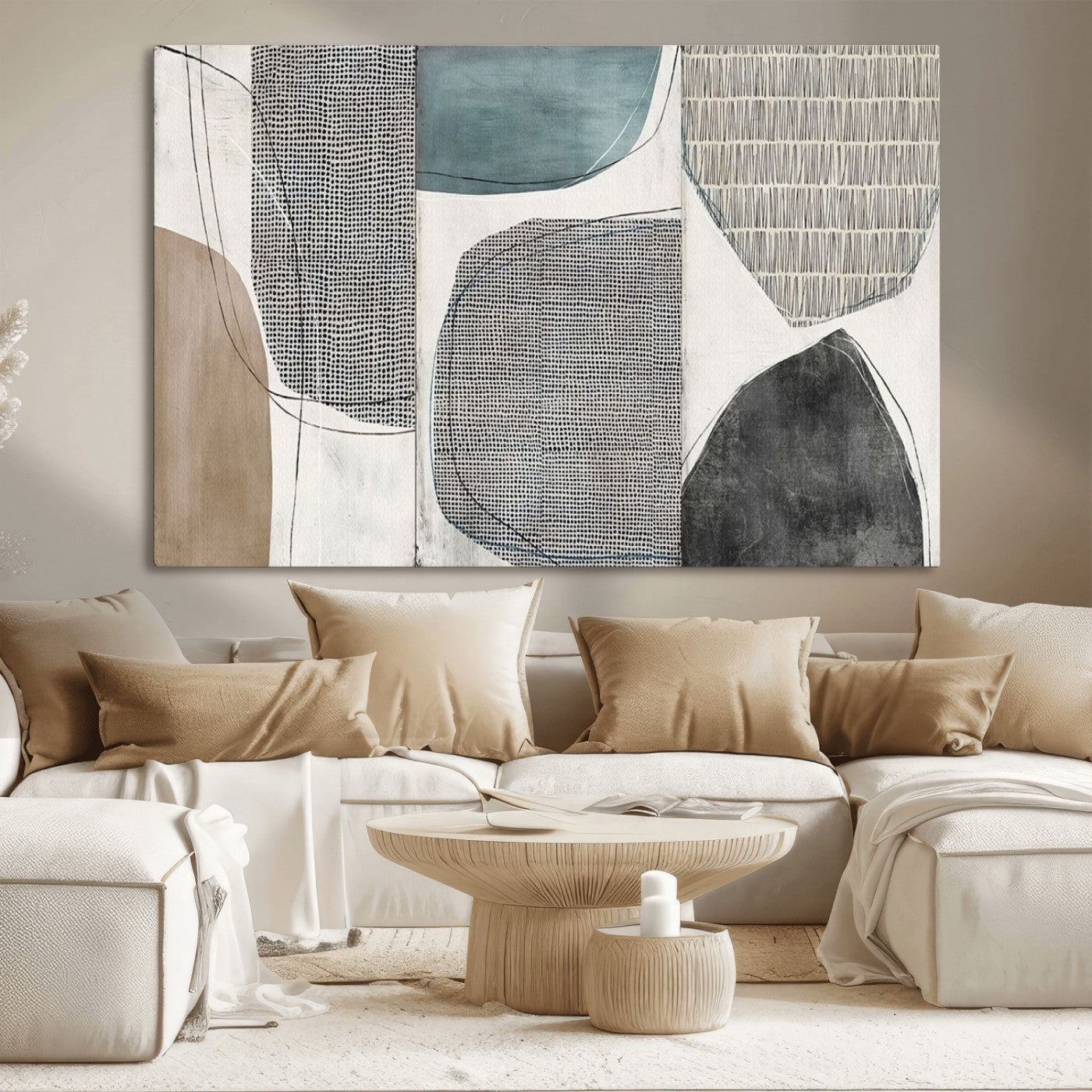 MGV-CV-36X24 - Canvas Print Wall Art Abstract Illustrs Art Boho