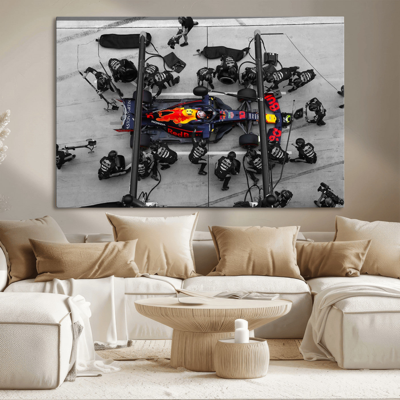 MGV-CV-36X24 - RedBull Formula 1 Canvas Wall Art Print