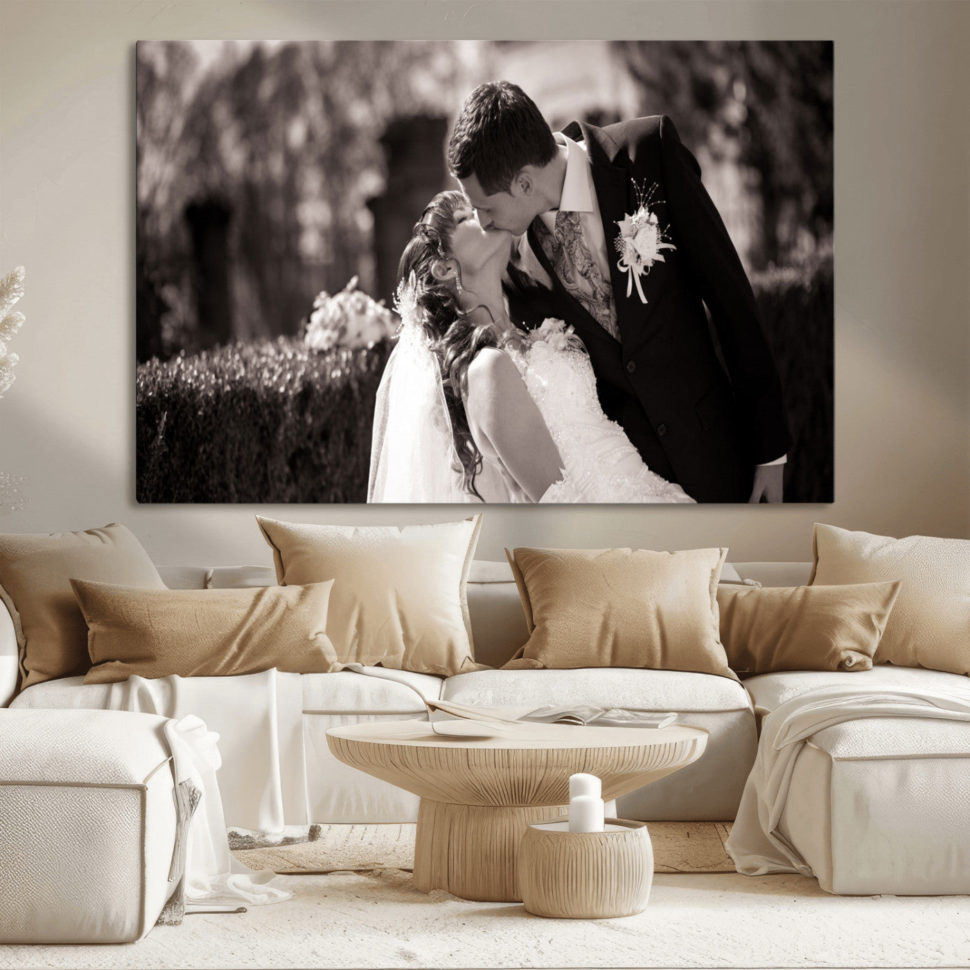 MGV-CV-36X24 - Create Your Own Photo Canvas Print - Personalized Wall Art for Home Decor Wall Art Print, Create