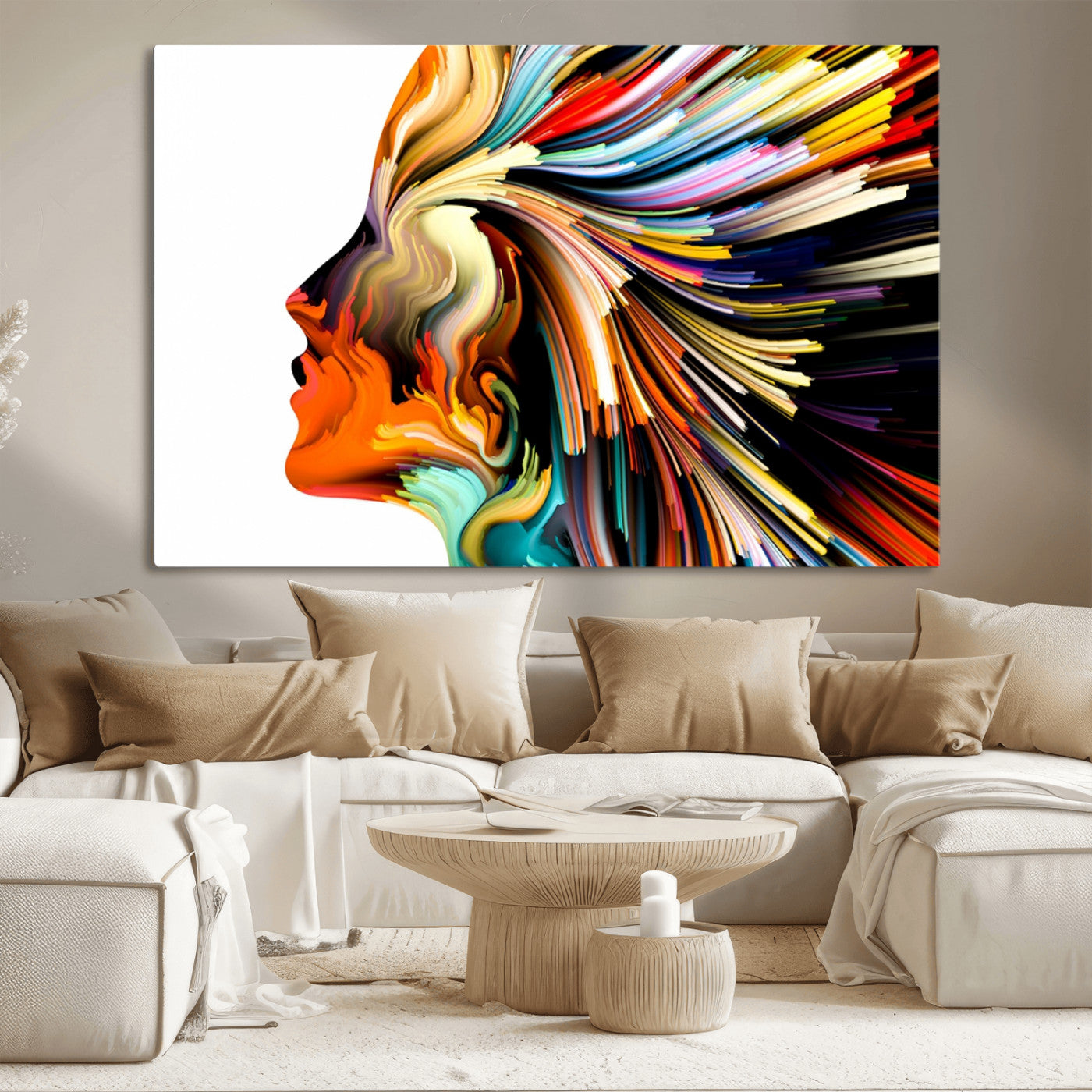 MGV-CV-36X24 - Profile Colors Canvas Print
