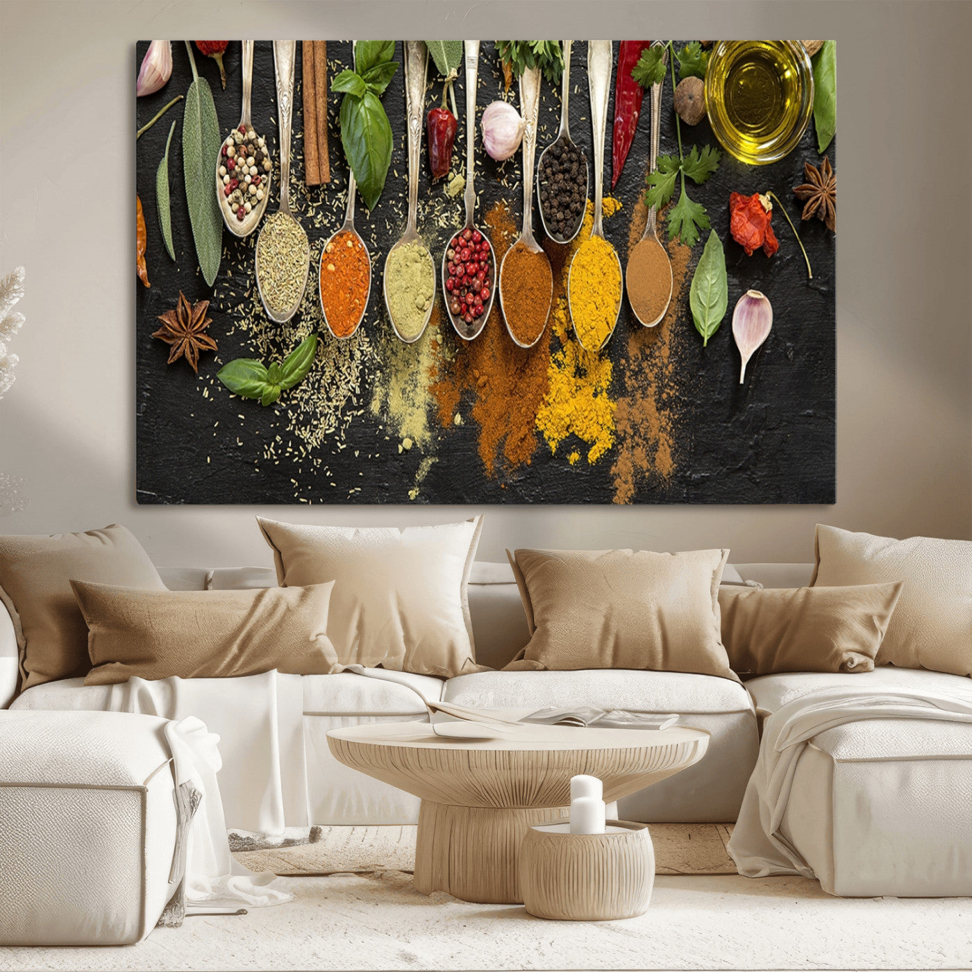MGV-CV-36X24 - Spices Wall Art Canvas Print