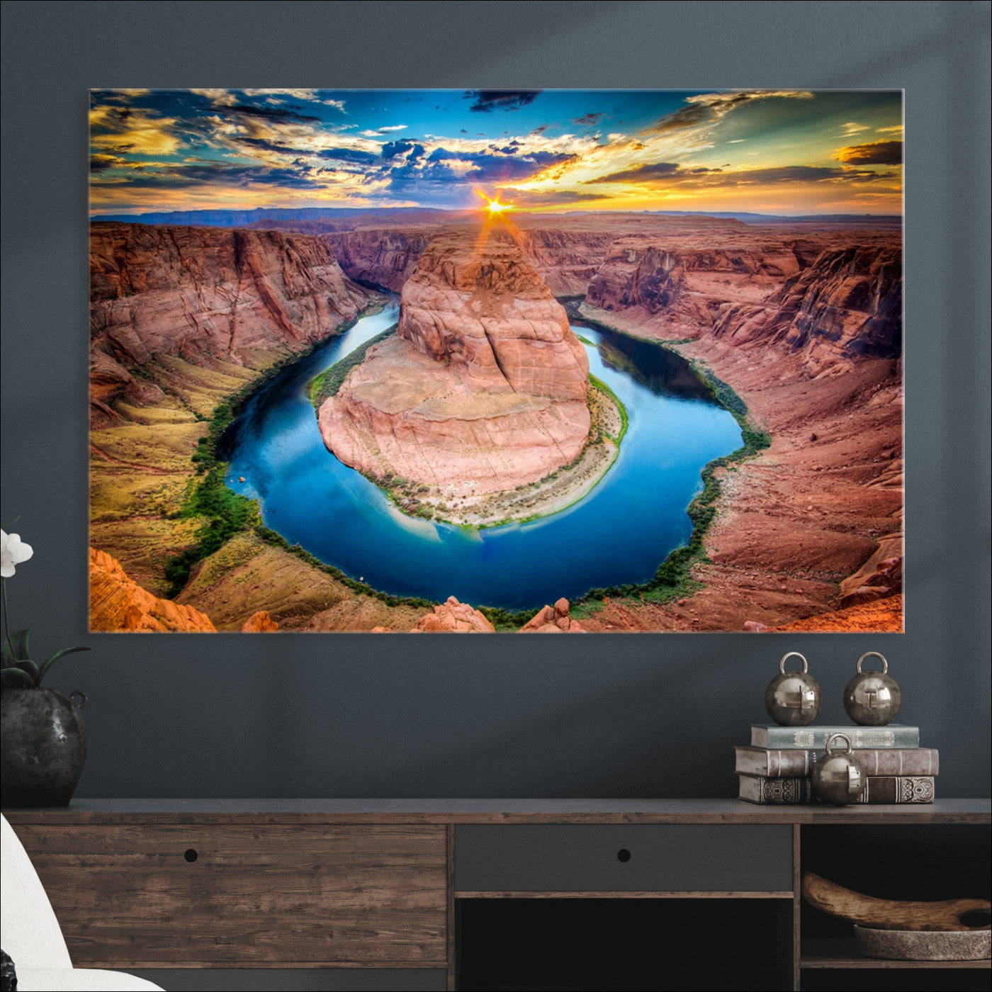 80407-MGV-CV-36X24-Grand Canyon Wall Art Canvas Print