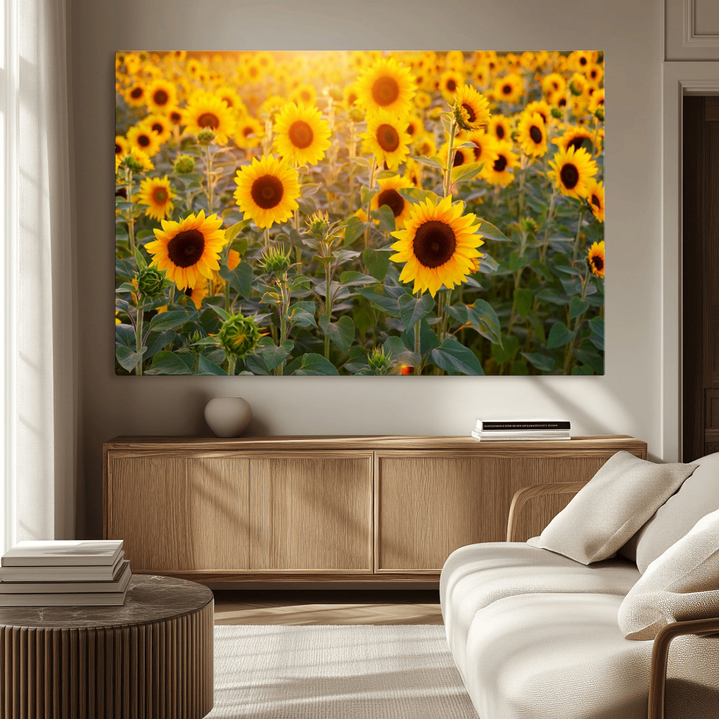 MGV-CV-36X24 - Sunflower Sunshine Wall Art Canvas Print