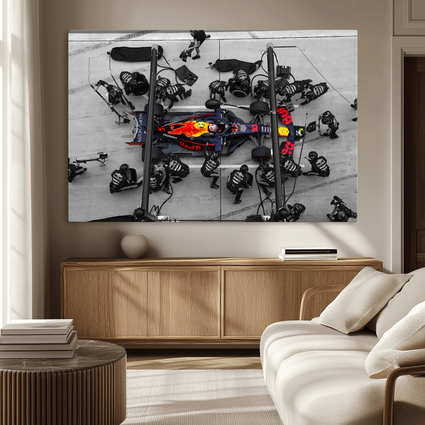 RedBull-MGV-CV-36X24-RedBull Formula 1 Canvas Wall Art Print