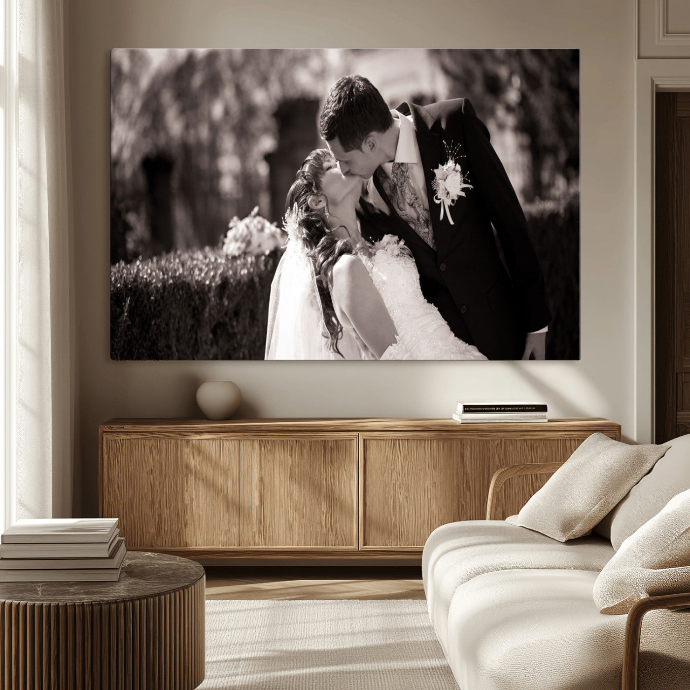 MGV-CV-36X24 - Create Your Own Photo Canvas Print - Personalized Wall Art for Home Decor Wall Art Print, Create