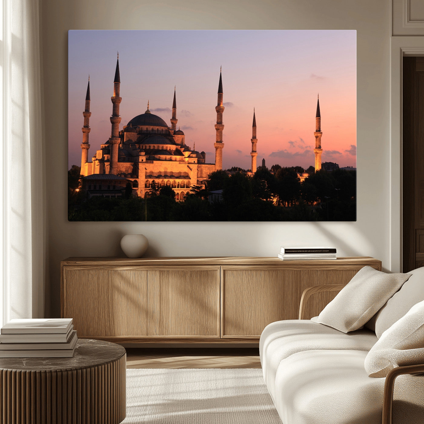 MGV-CV-36X24 - Wall Art Turkey Istanbul Skyline Canvas Print