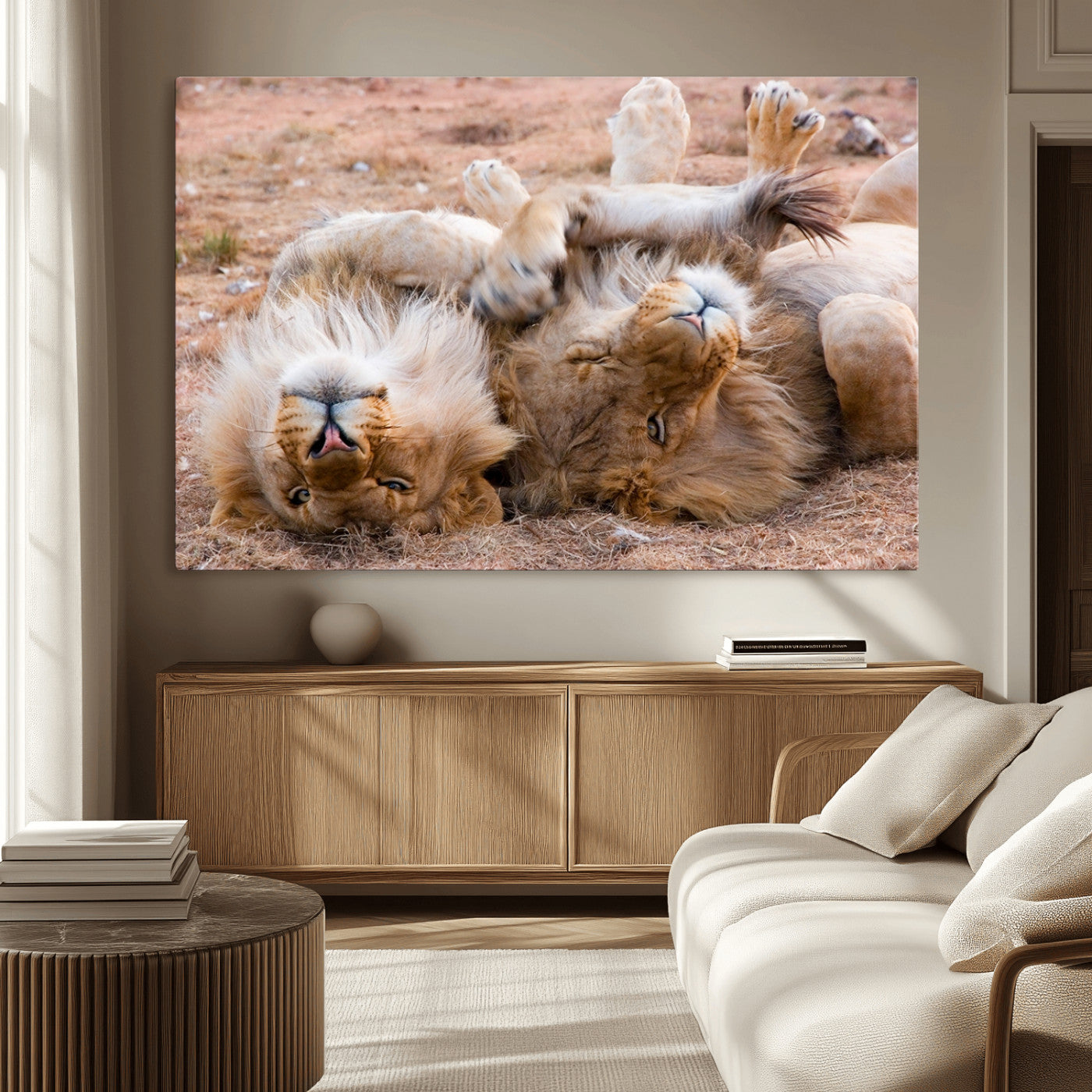 MGV-CV-36X24 - Animal Wall Art Lion Canvas Print