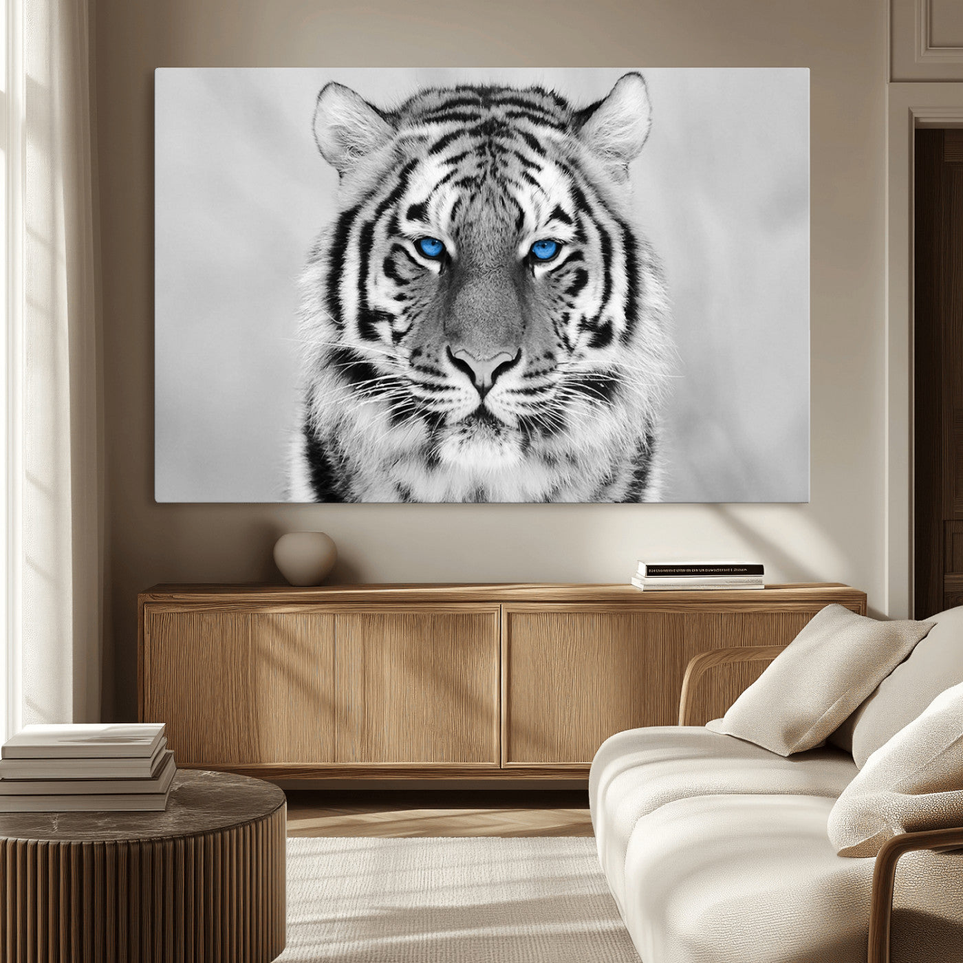 MGV-CV-36X24 - Tiger Canvas Artwork Wall Art Print