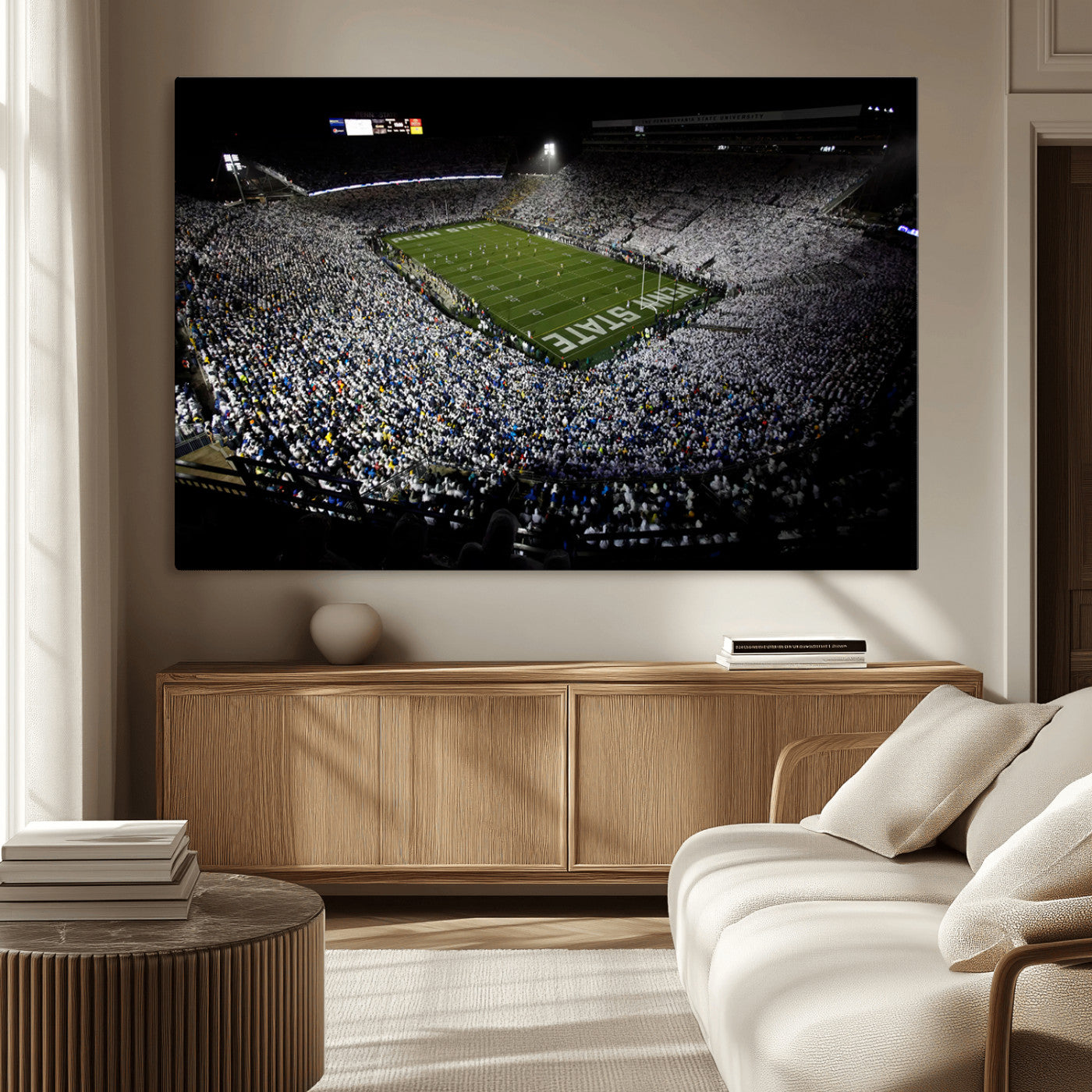 MGV-CV-36X24 - Penn State Football Stadium Wall Art - Beaver Stadium Canvas Print