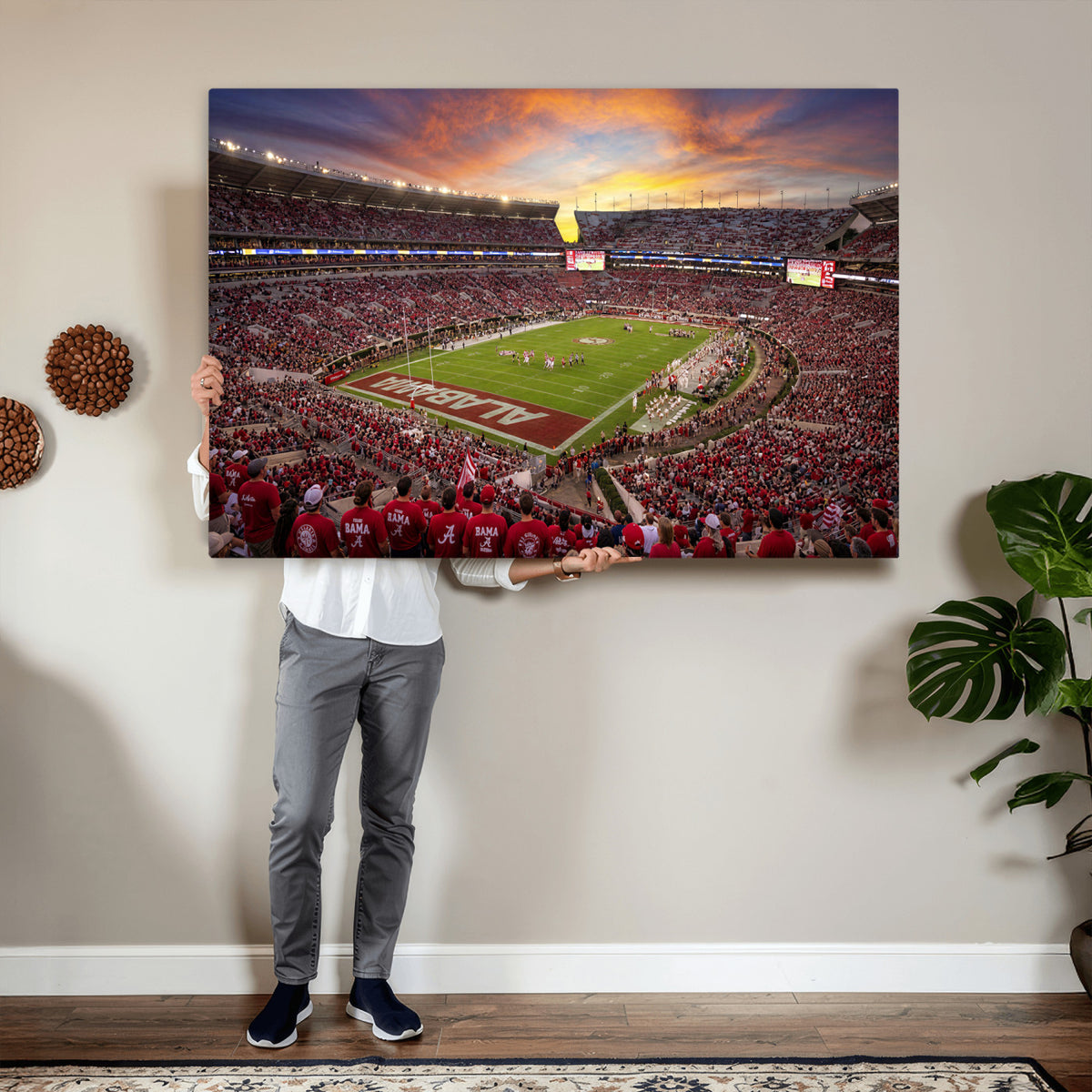 41995919-MGV-CV-36X24 - Stadium Wall Art Canvas Print