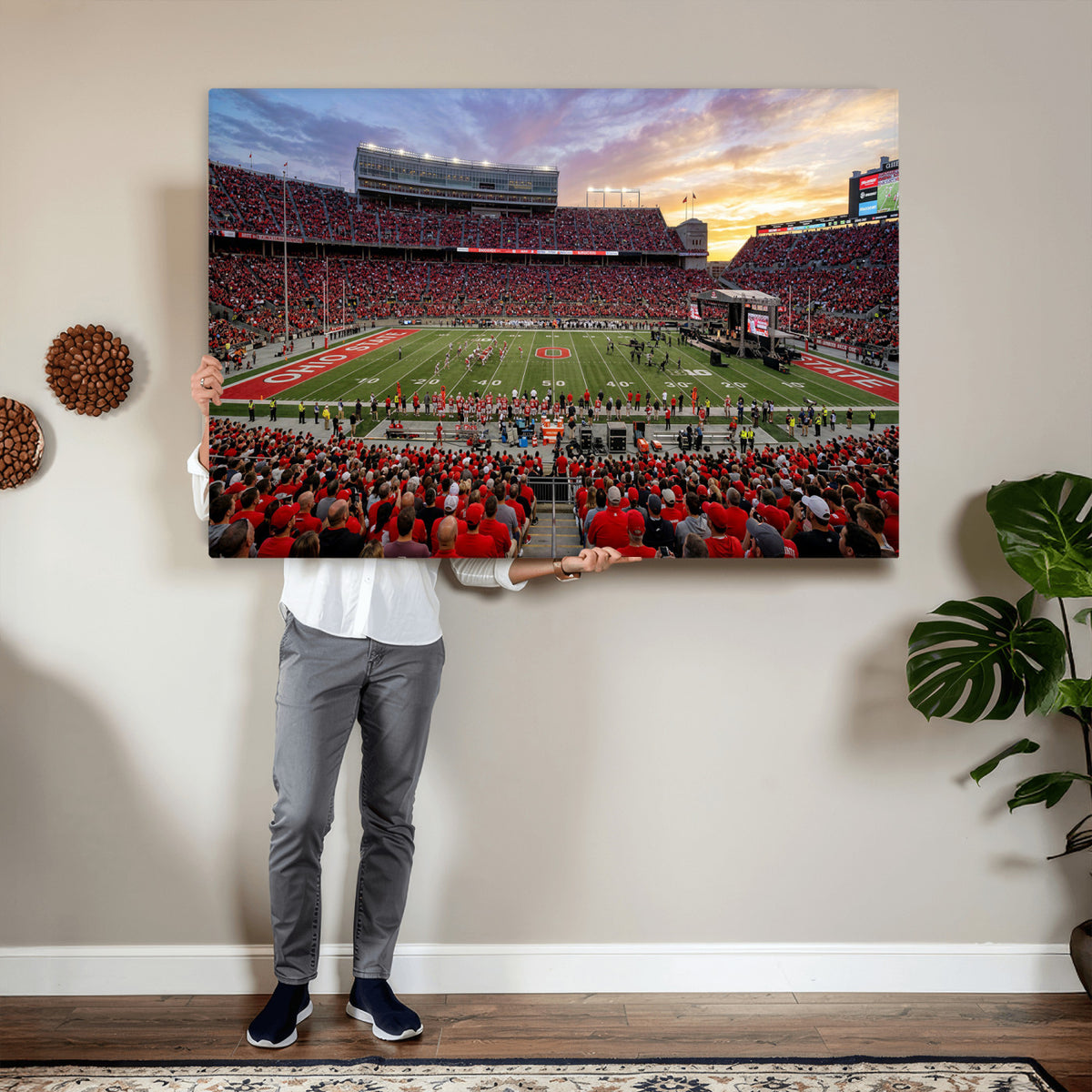 23196993-MGV-CV-36X24 - Stadium Wall Art Canvas Print