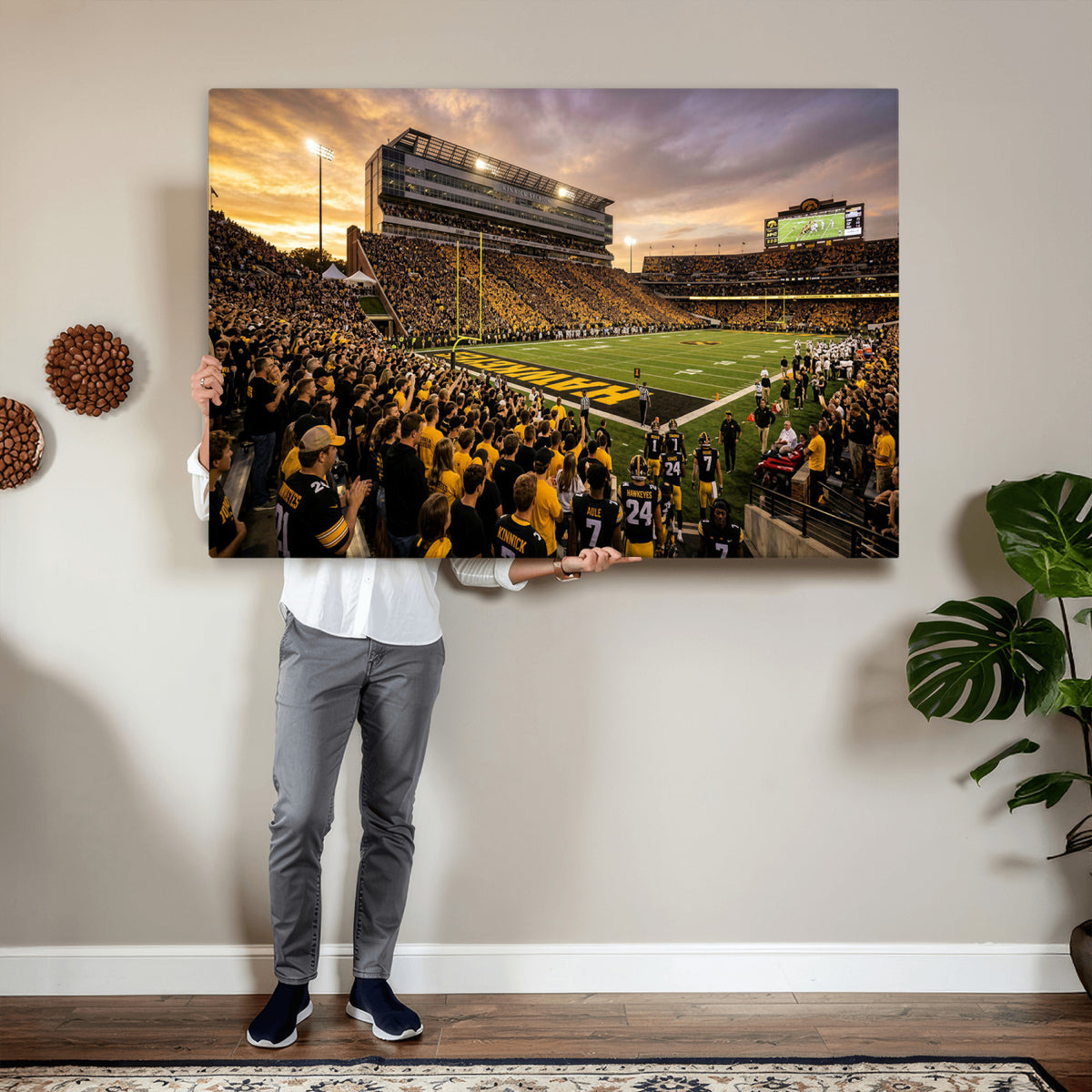 60847729-MGV-CV-36X24 - Stadium Wall Art Canvas Print