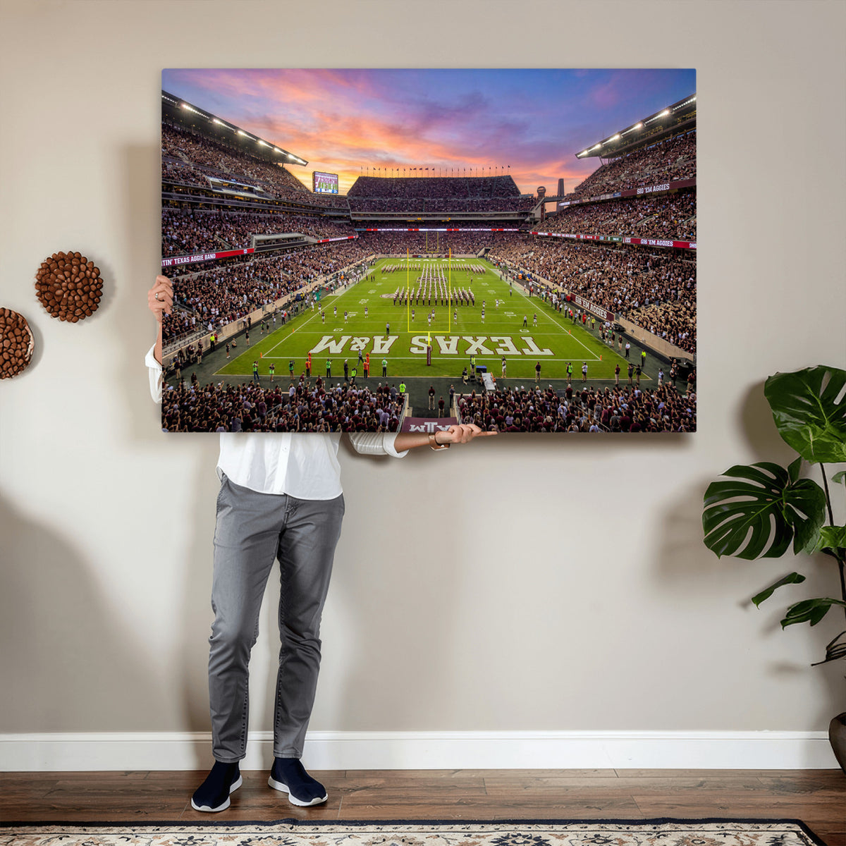 65952219-MGV-CV-36X24 - Stadium Wall Art Canvas Print