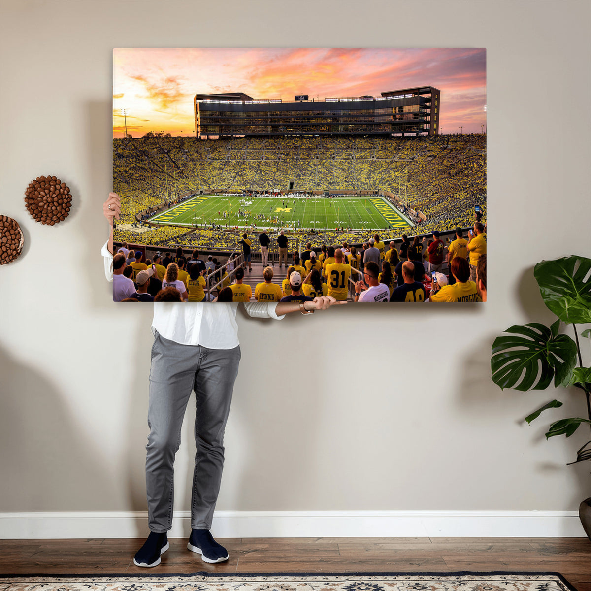 27265223-MGV-CV-36X24 - Stadium Wall Art Canvas Print