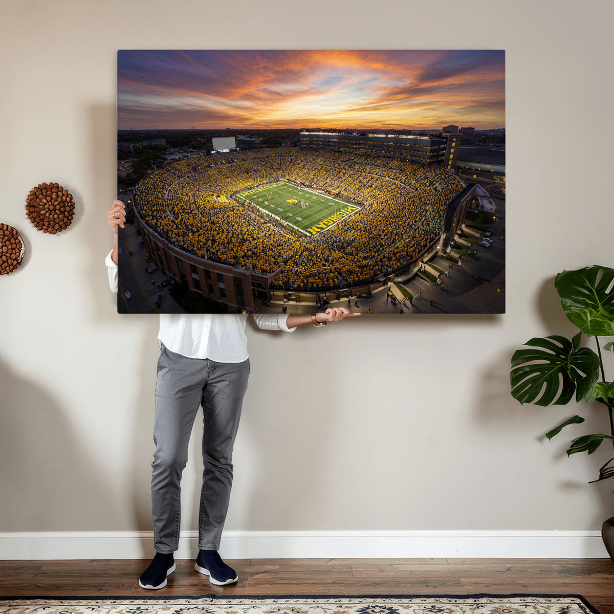 64902586-MGV-CV-36X24 - Stadium Wall Art Canvas Print