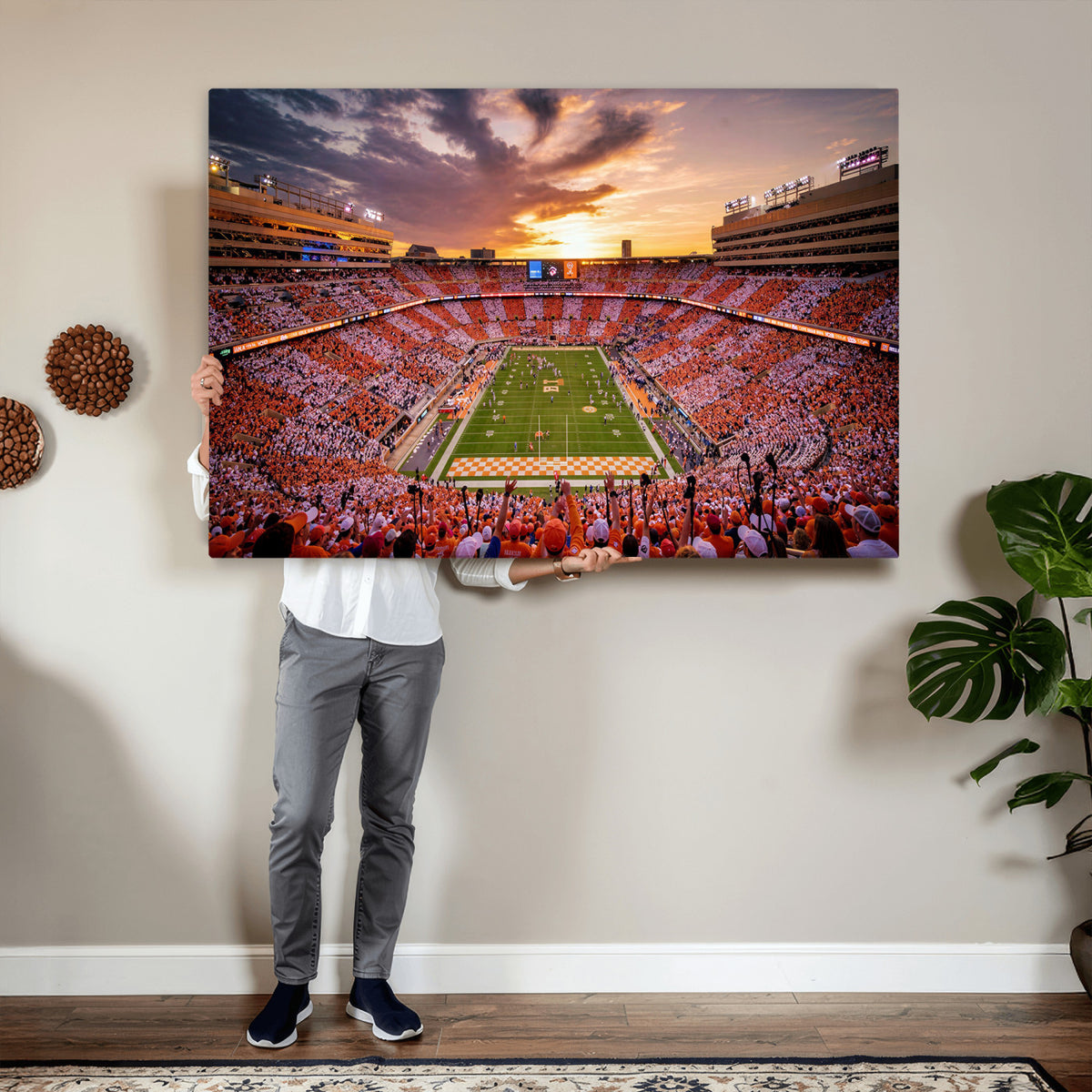 68184875-MGV-CV-36X24 - Stadium Wall Art Canvas Print