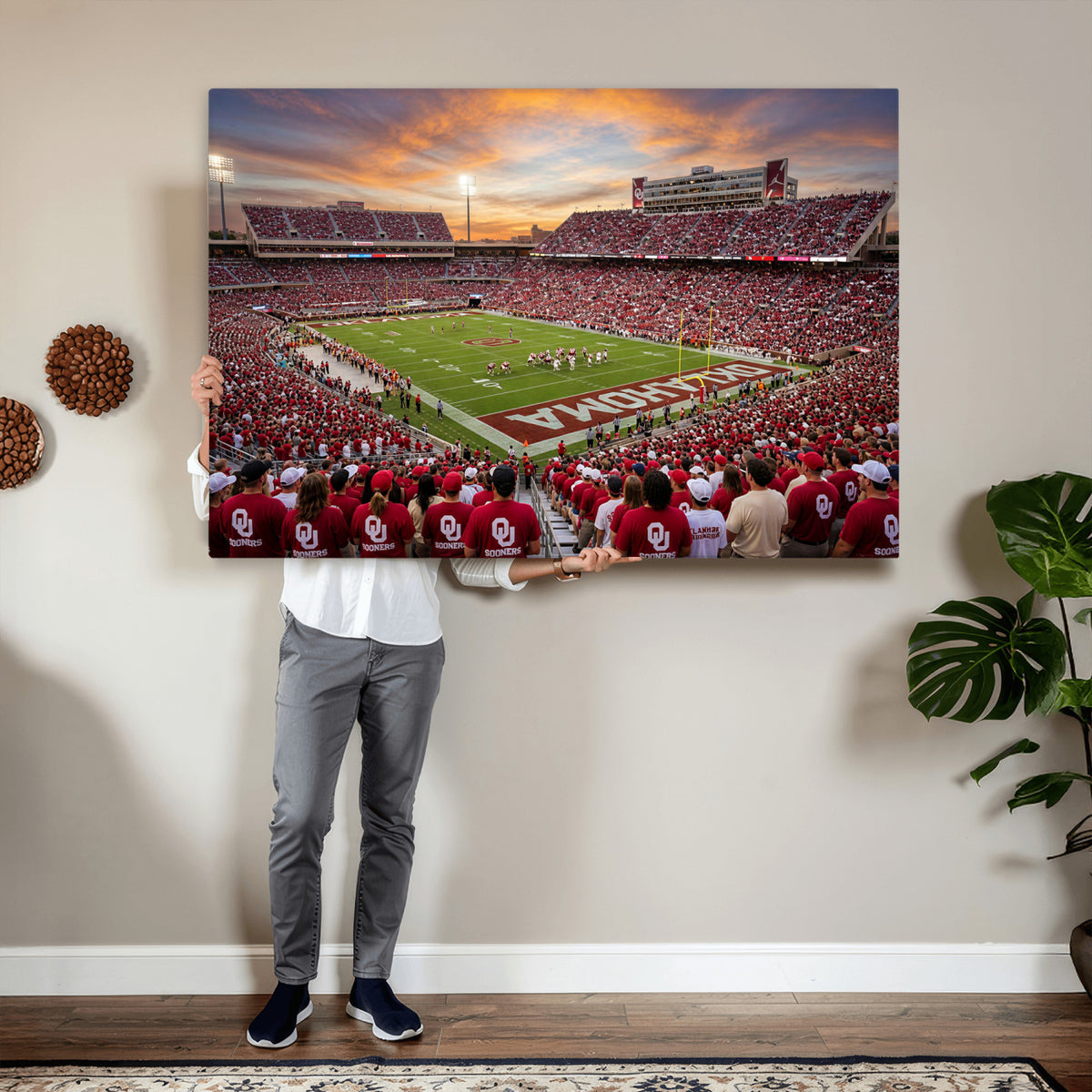 92718741-MGV-CV-36X24 - Stadium Wall Art Canvas Print