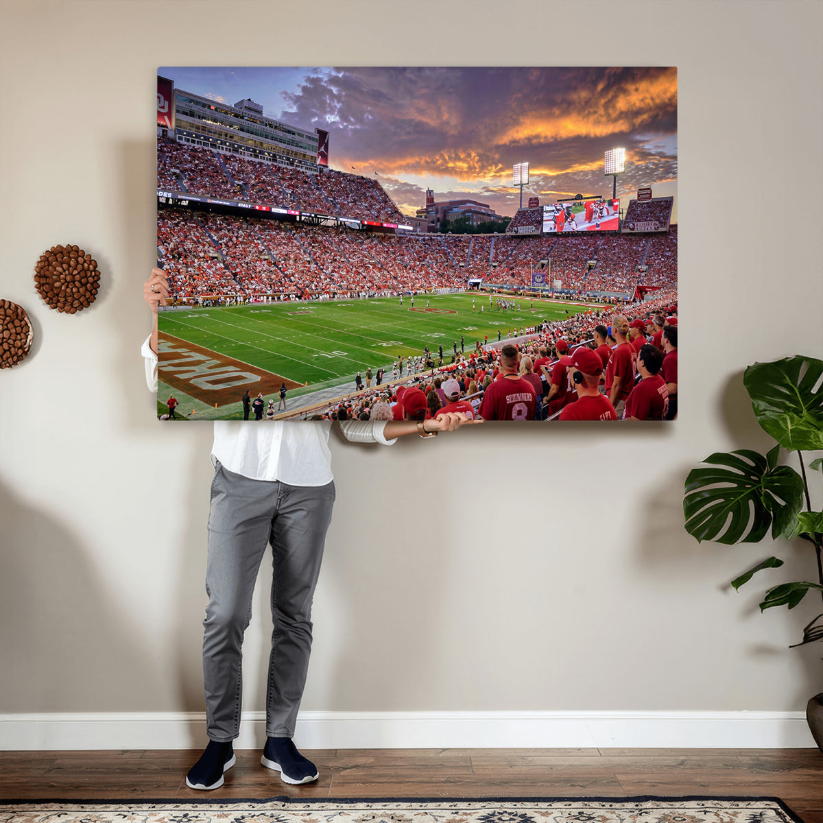 47794729-MGV-CV-36X24 - Stadium Wall Art Canvas Print