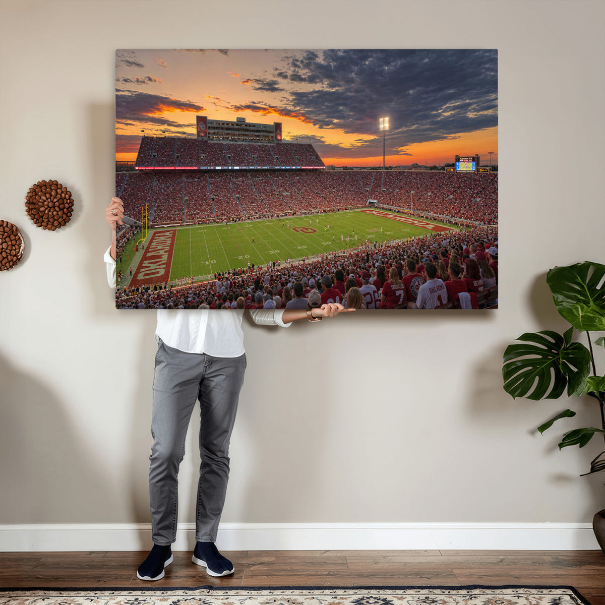 75444407-MGV-CV-36X24 - Stadium Wall Art Canvas Print