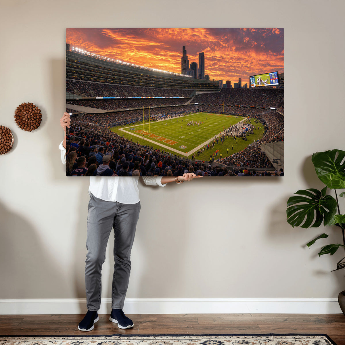25159364-MGV-CV-36X24 - Stadium Wall Art Canvas Print
