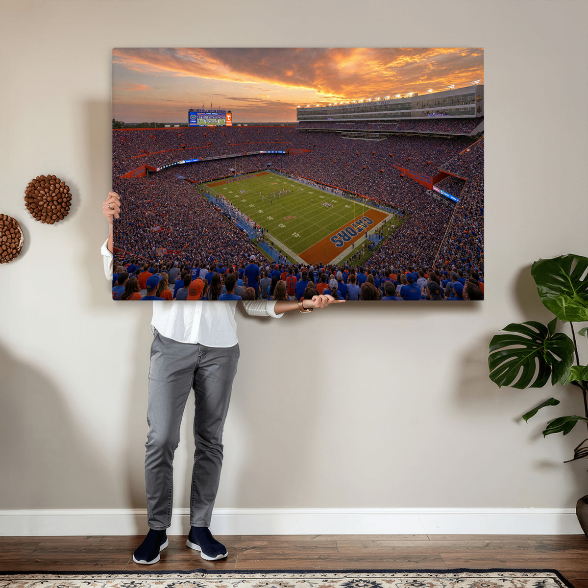 48009171-MGV-CV-36X24 - Stadium Wall Art Canvas Print