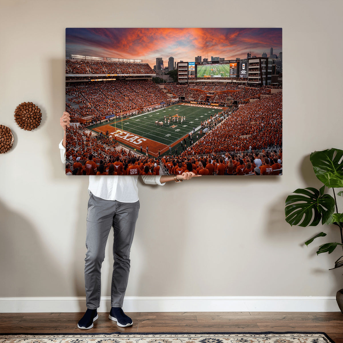 68564193-MGV-CV-36X24 - Stadium Wall Art Canvas Print