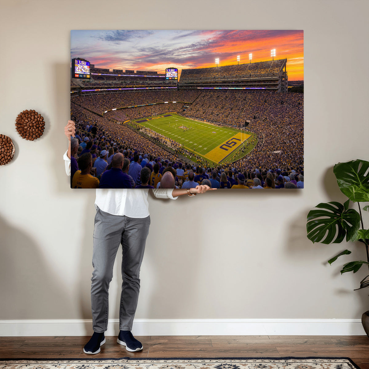 91303167-MGV-CV-36X24 - Stadium Wall Art Canvas Print