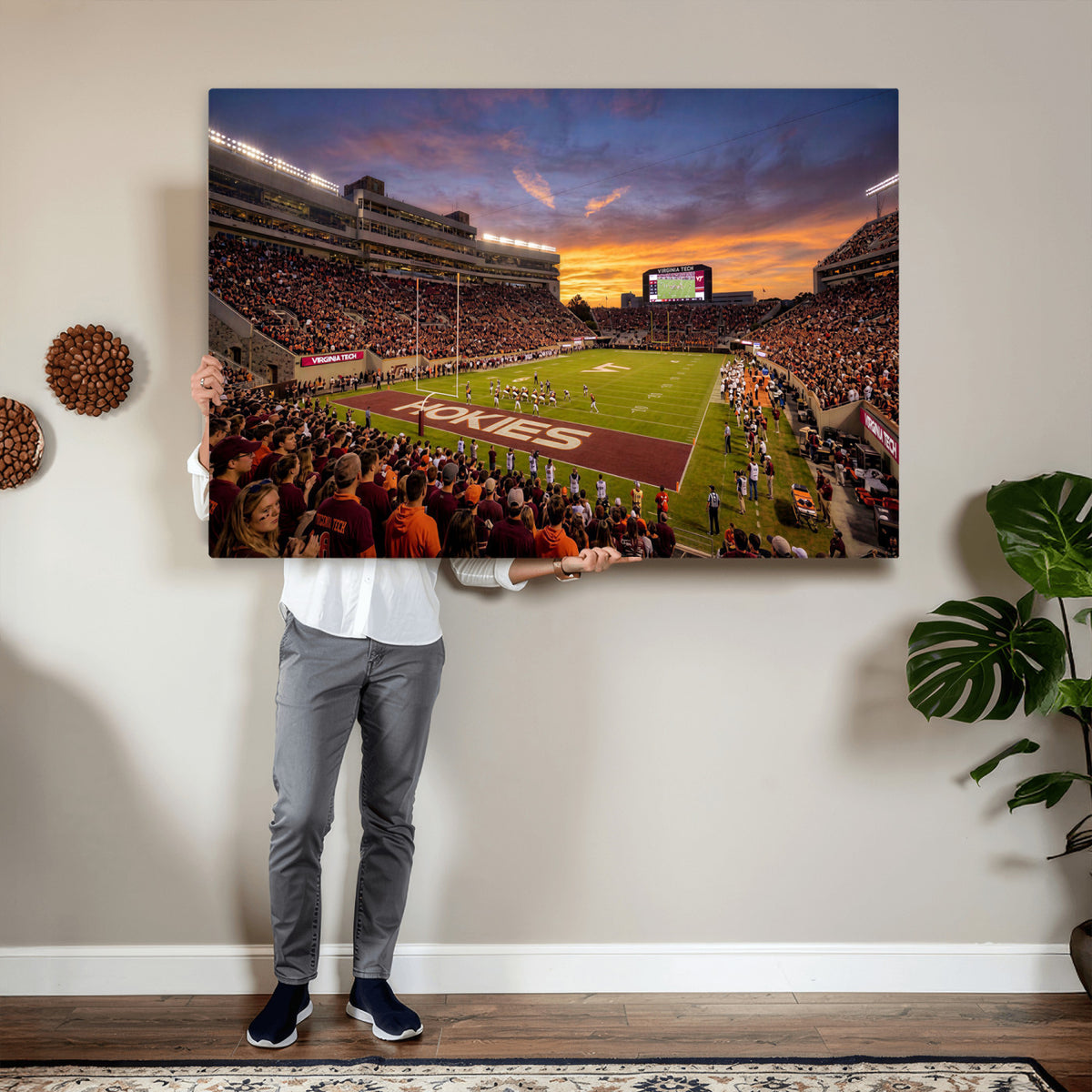 87141841-MGV-CV-36X24 - Stadium Wall Art Canvas Print