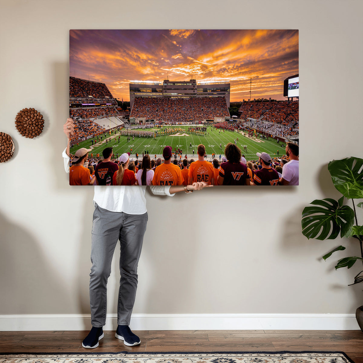 25873880-MGV-CV-36X24 - Stadium Wall Art Canvas Print