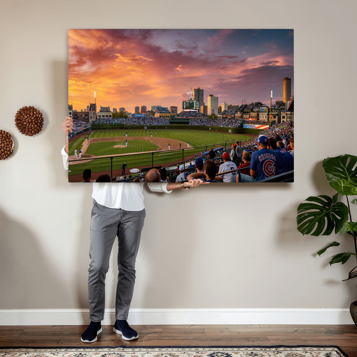 94073020-MGV-CV-36X24 - Stadium Wall Art Canvas Print