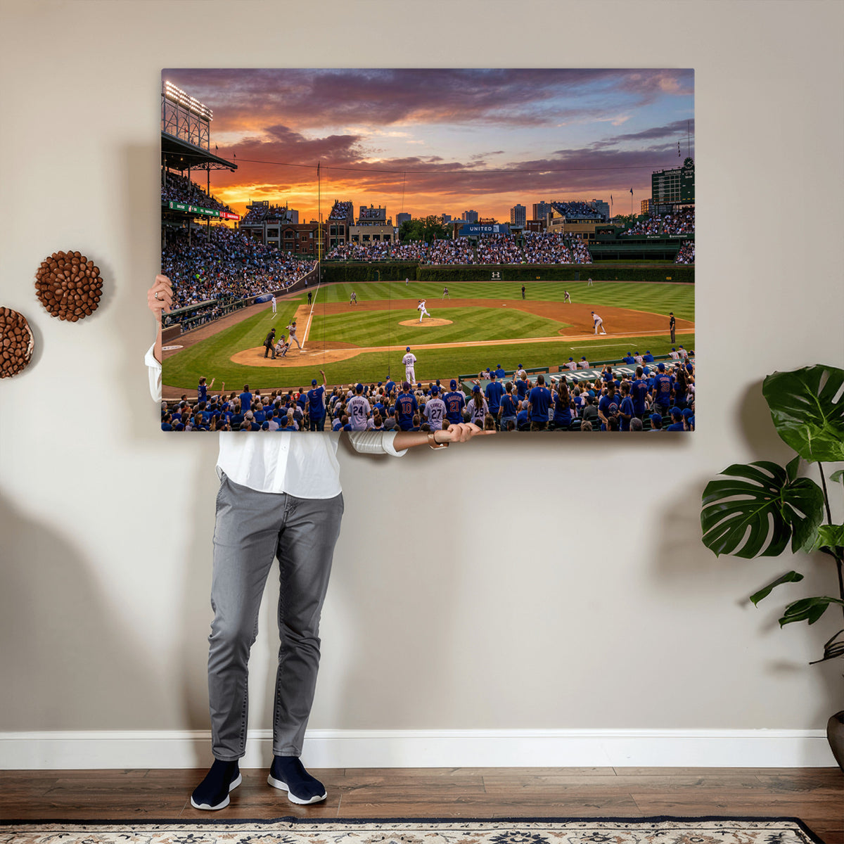 71103551-MGV-CV-36X24 - Stadium Wall Art Canvas Print