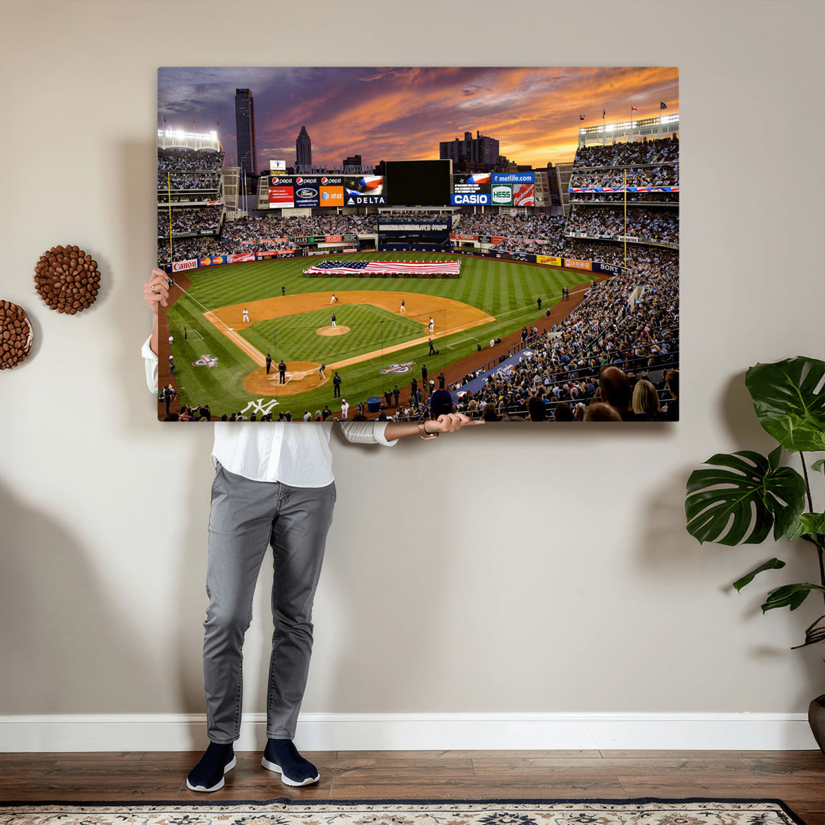 39000124-MGV-CV-36X24 - Stadium Wall Art Canvas Print