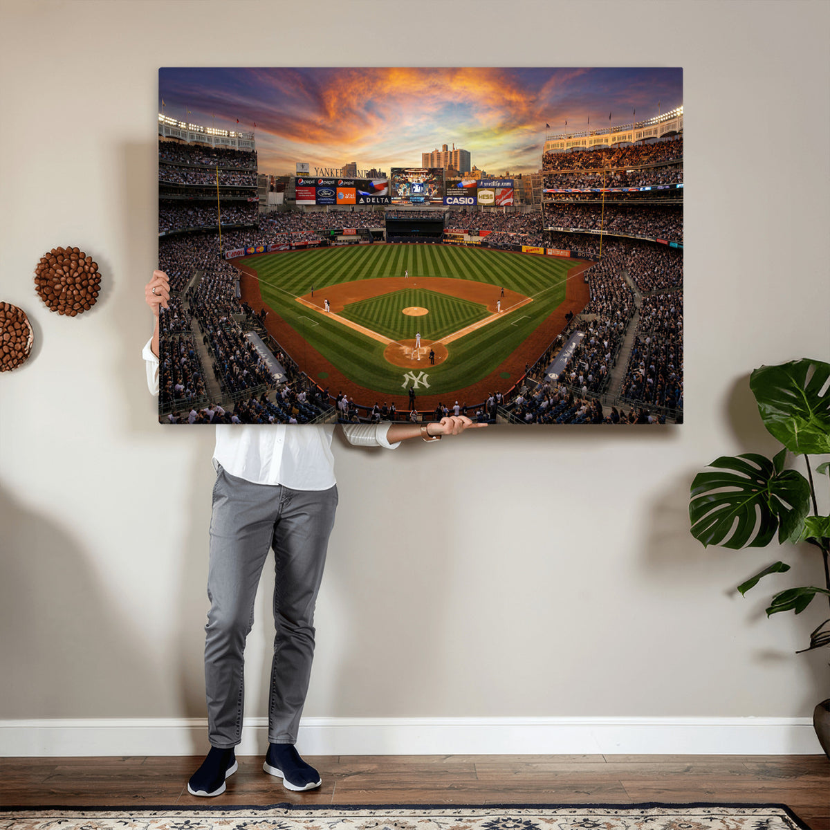 71157927-MGV-CV-36X24 - Stadium Wall Art Canvas Print