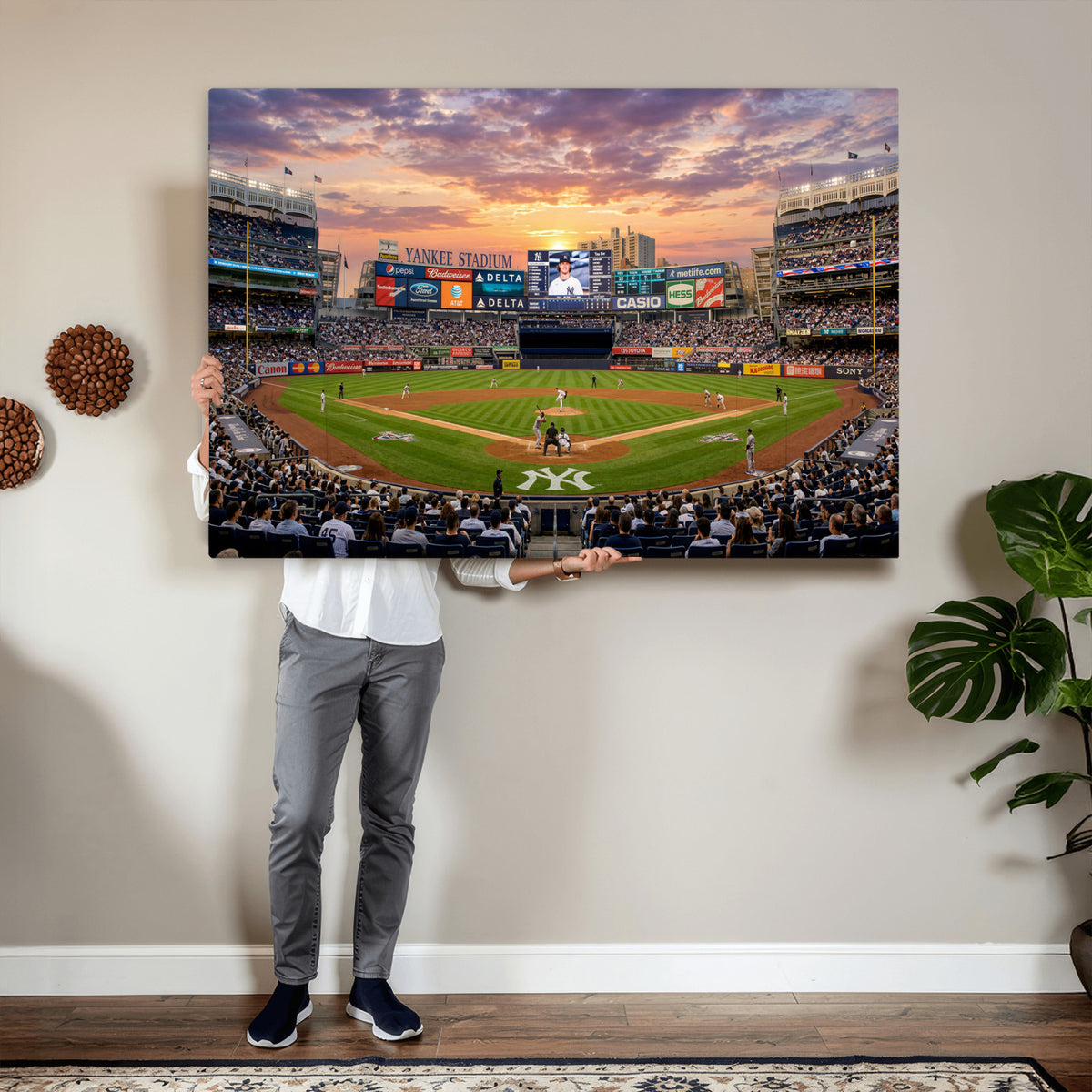 26297292-MGV-CV-36X24 - Stadium Wall Art Canvas Print