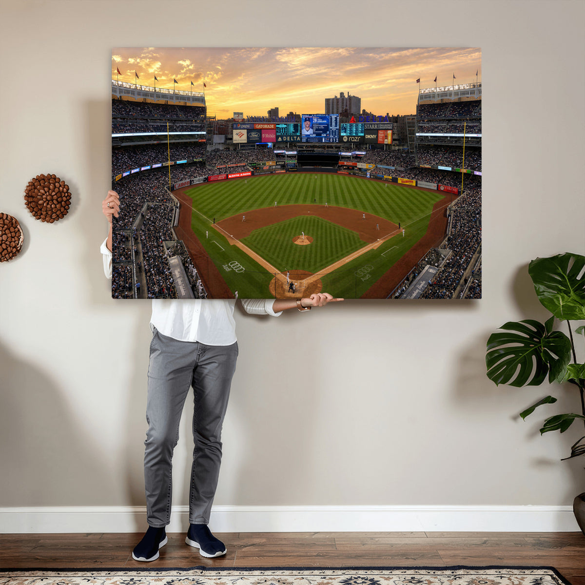 17396699-MGV-CV-36X24 - Stadium Wall Art Canvas Print