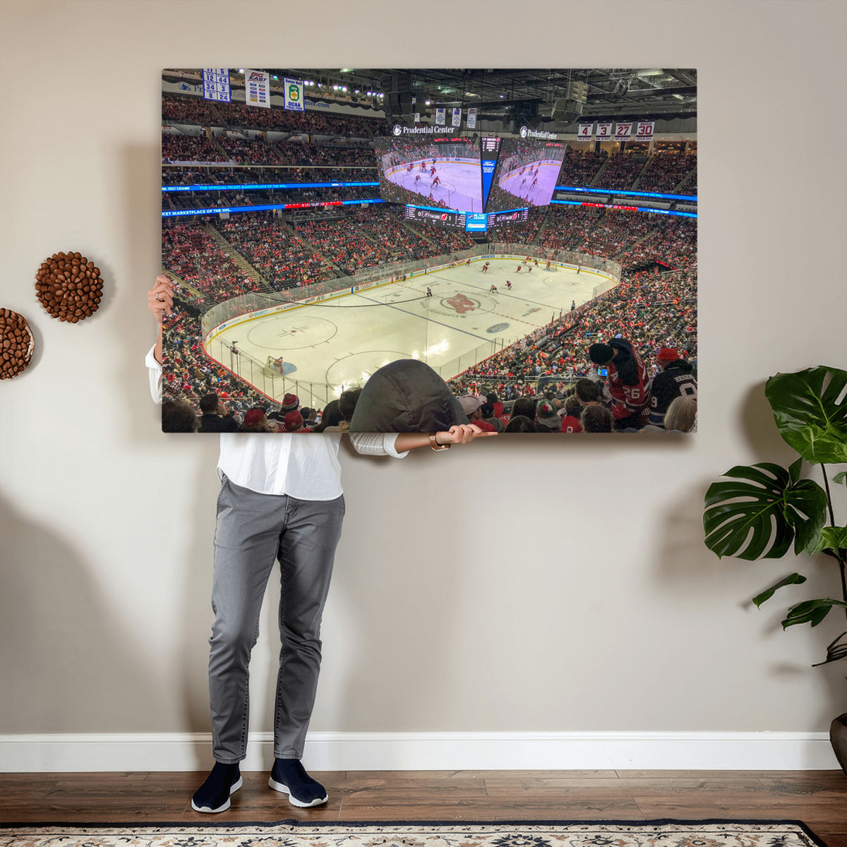 29638-MGV-CV-36X24 - Prudential Center Newark New Jersey Devils Hockey Stadium