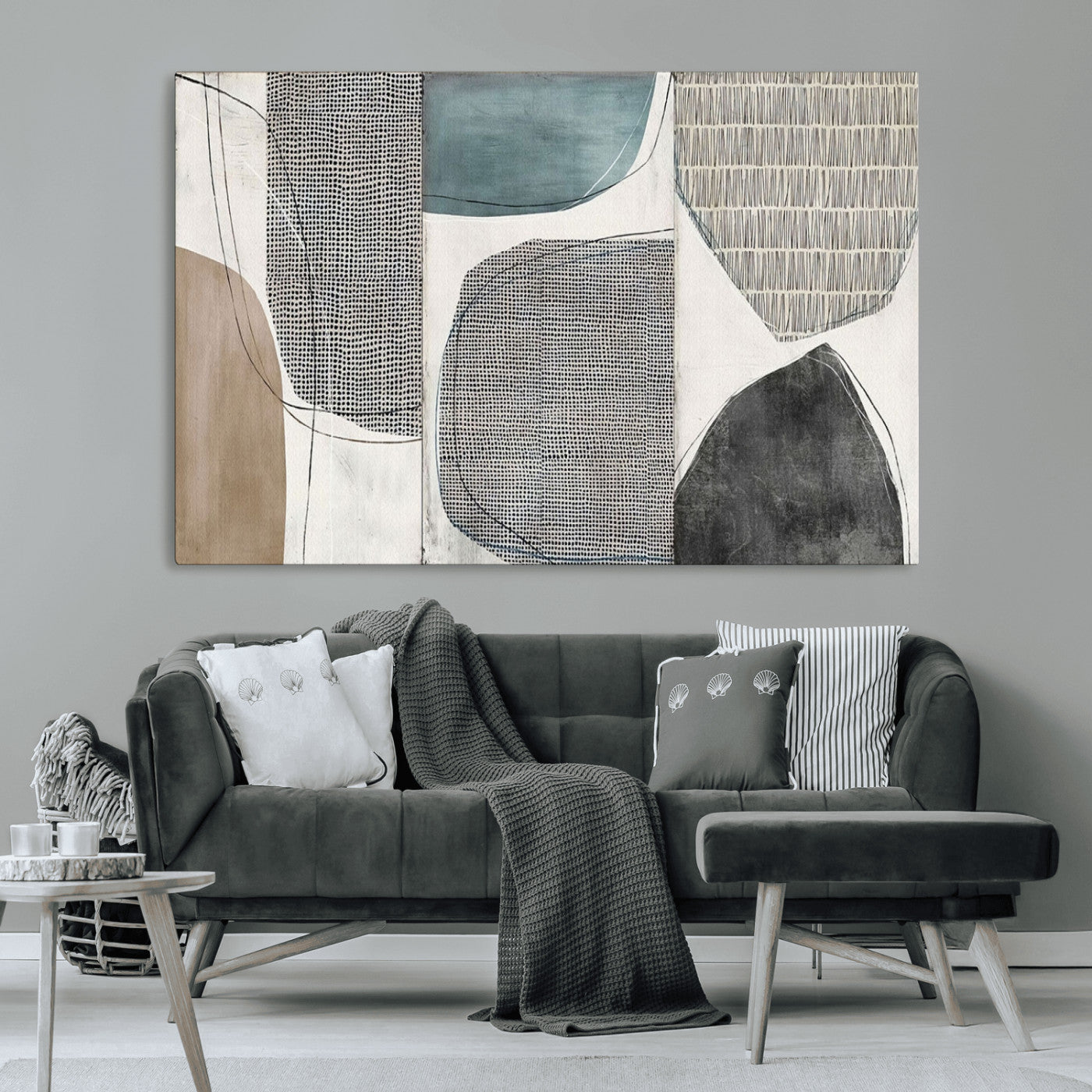 MGV-CV-36X24 - Canvas Print Wall Art Abstract Illustrs Art Boho