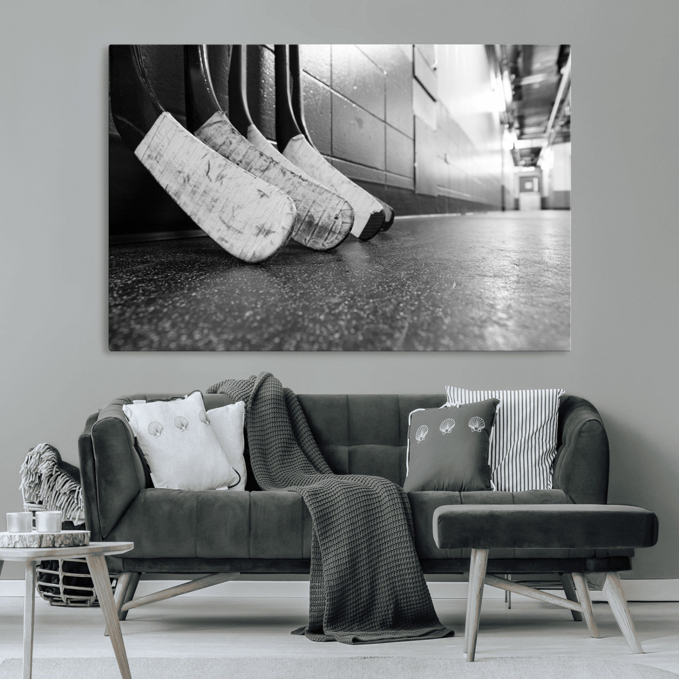 MGV-CV-36X24 - Ice Hockey Wall Art Canvas Print
